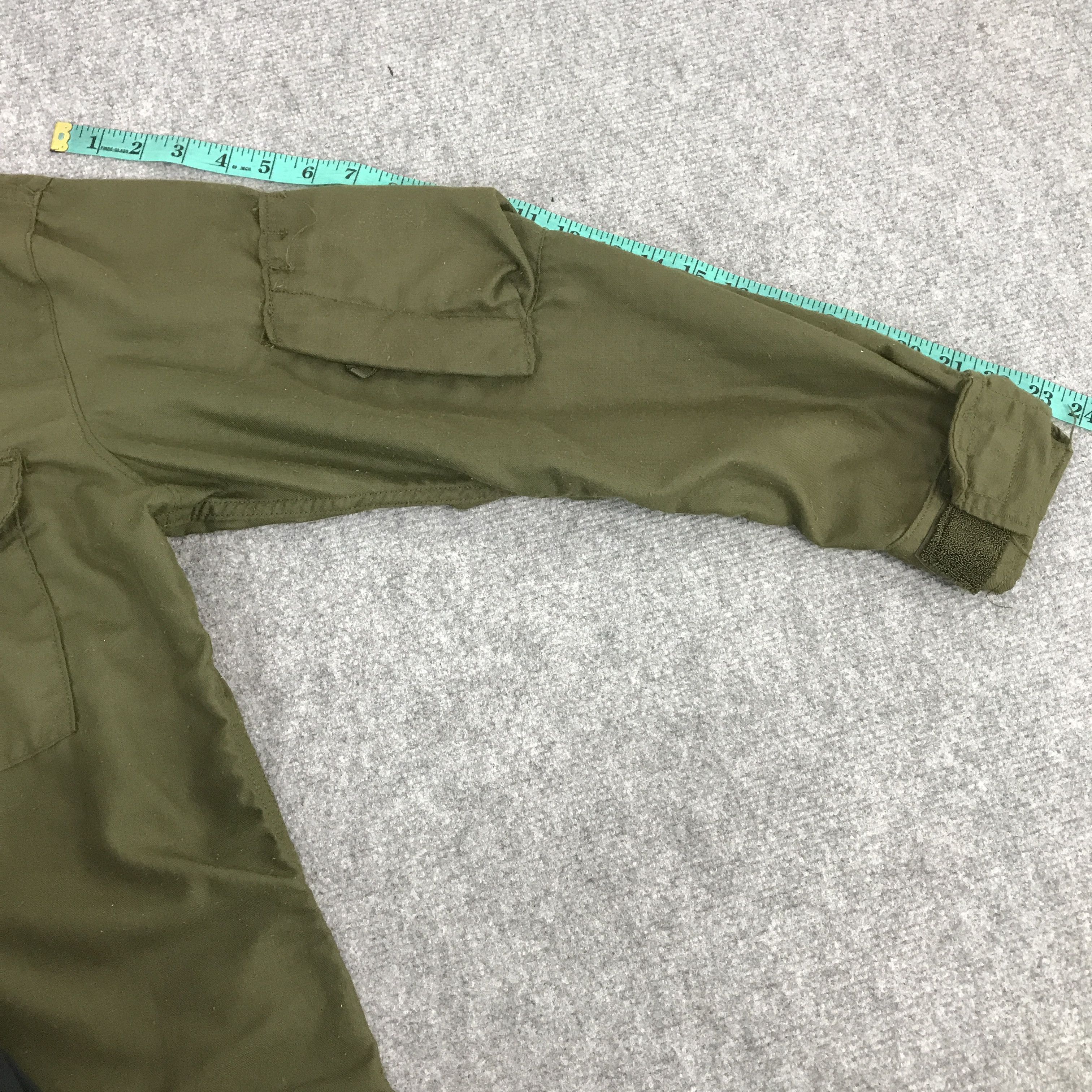 Vintage VTG US ARMY MILITARY ZIPPER DSA-100 JACKET Size US L / EU 52-54 / 3 - 6 Thumbnail