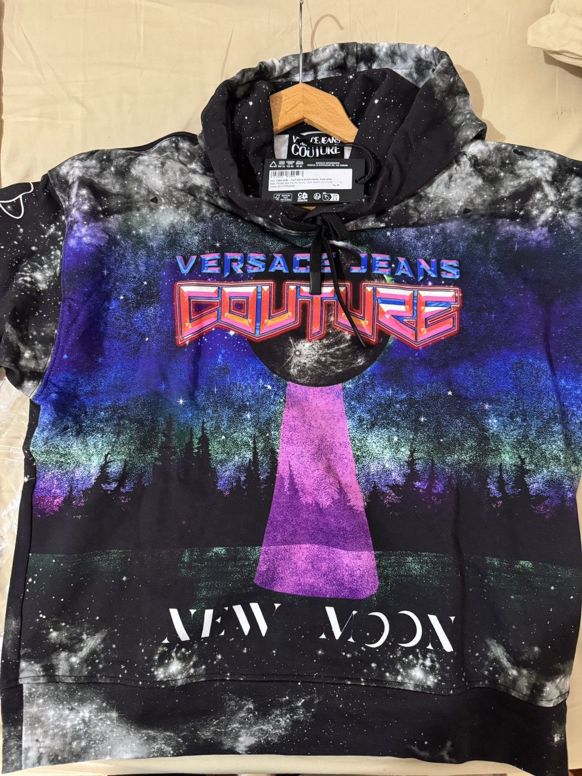 Versace Jeans Couture Versace Jeans Couture “New Moon” Hoodie – Size M Size US M / EU 48-50 / 2 - 5 Thumbnail