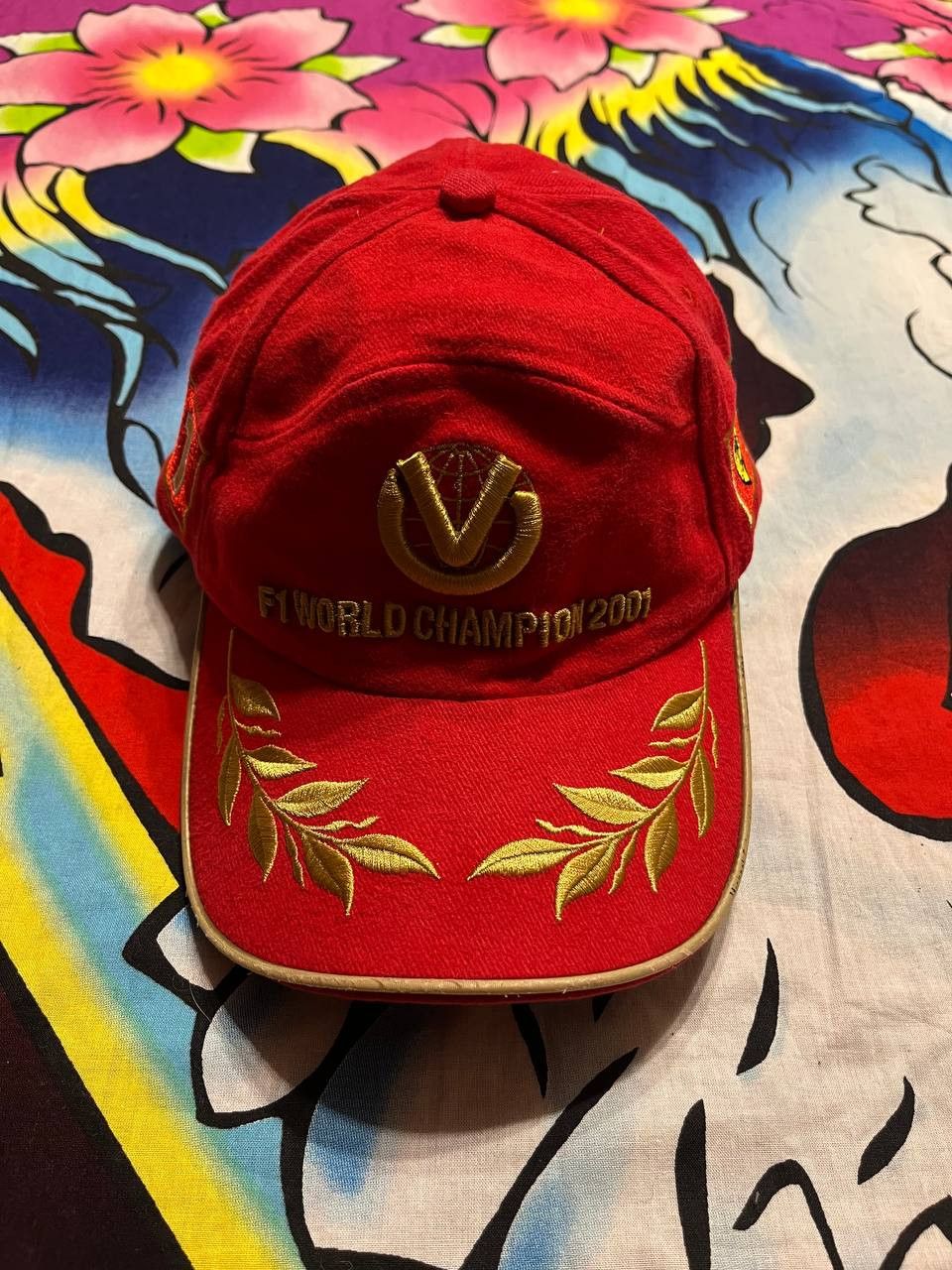 Ferrari × Formula 1 × Vintage Vintage Michael Schumacher 1995 Embroidered Logo Cap 90s Size ONE SIZE - 1 Thumbnail