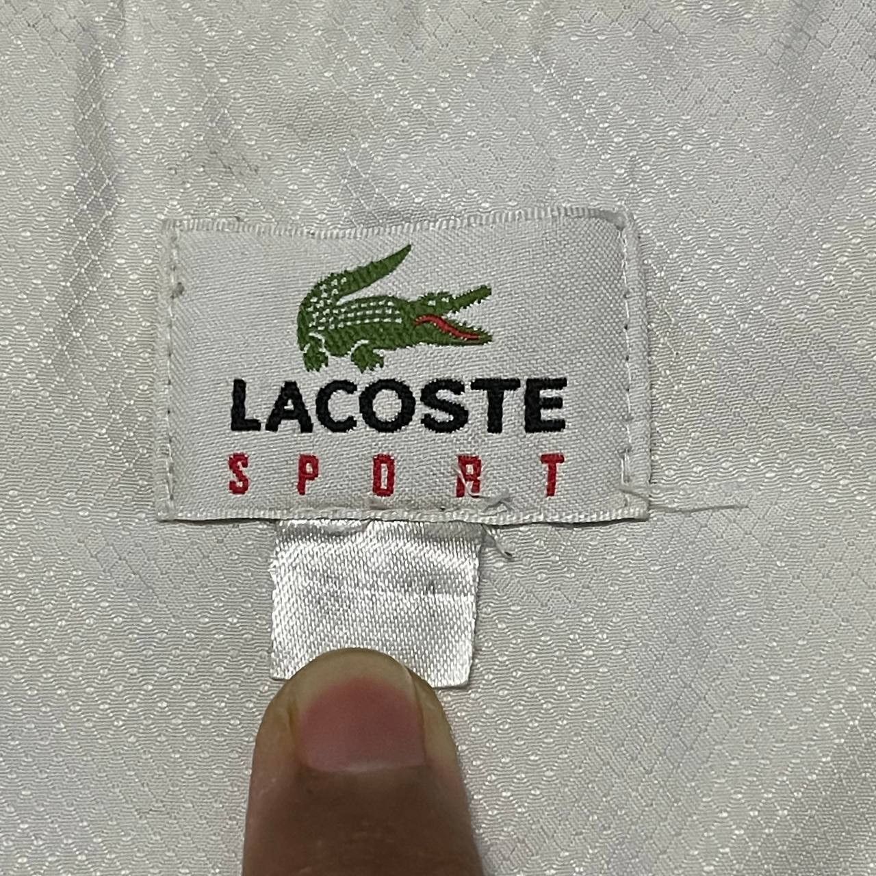 Lacoste Vintage Lacoste Sports Windbreaker Jacket Size US L / EU 52-54 / 3 - 11 Thumbnail