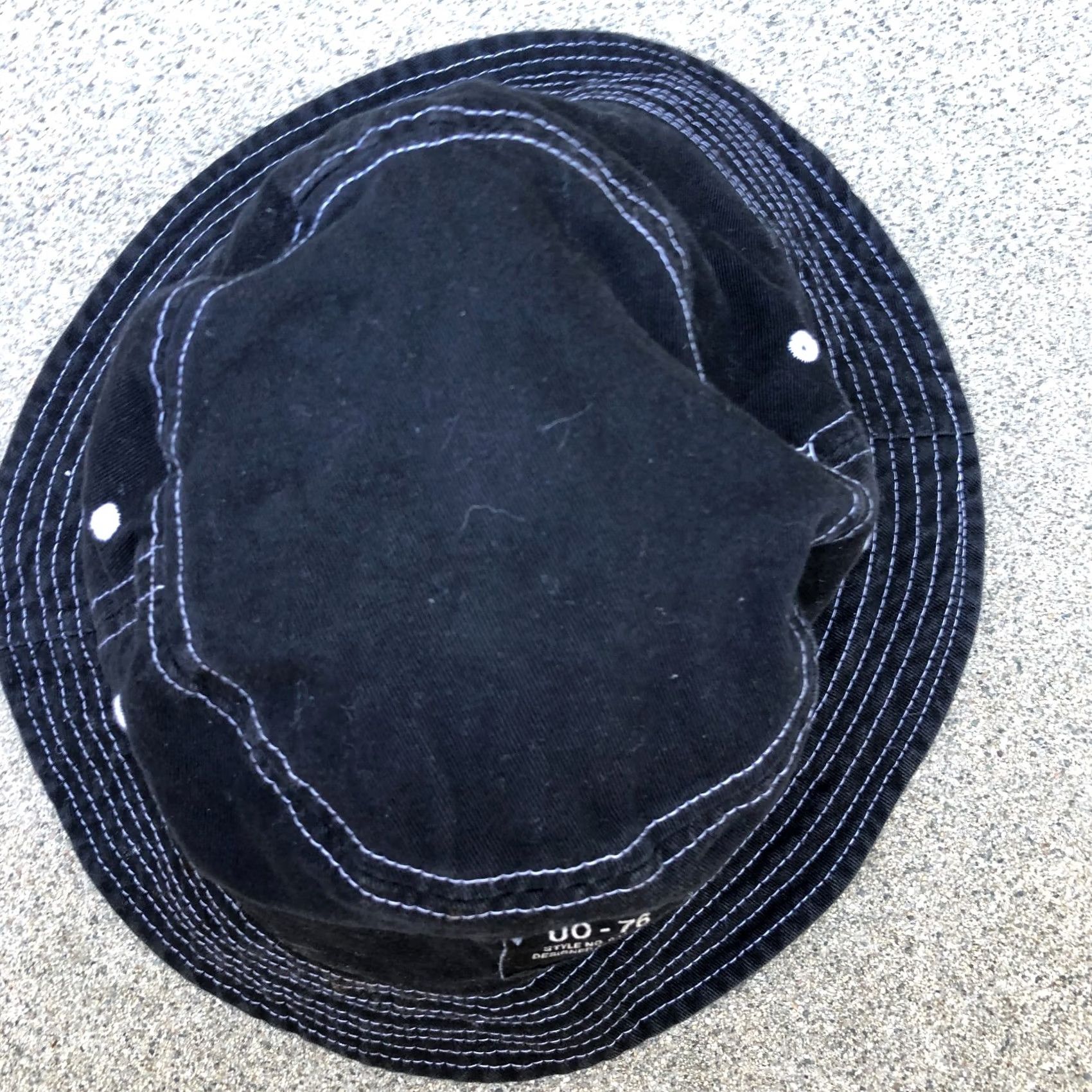 Reason REASON CLOTHING Bucket Hat Men Black One Size Packable Cotton UO-76 Size ONE SIZE - 3 Thumbnail