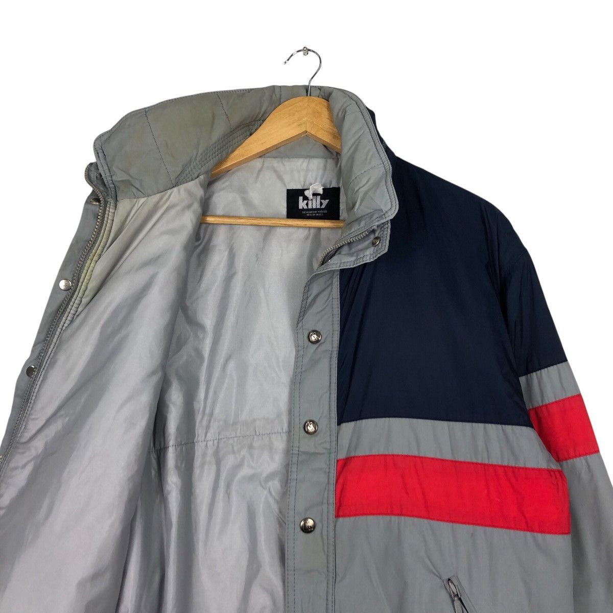 Asics × Japanese Brand × Vintage Vintage Kilty Racing Motor Sport Jacket Rare Medium Size US M / EU 48-50 / 2 - 10 Thumbnail