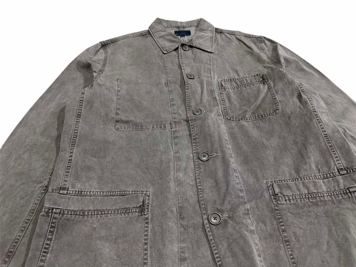 Japanese Brand × Vintage 🔥Vintage Japanese Marlond Utility Work Jacket 3 Pockets Size US L / EU 52-54 / 3 - 8 Thumbnail