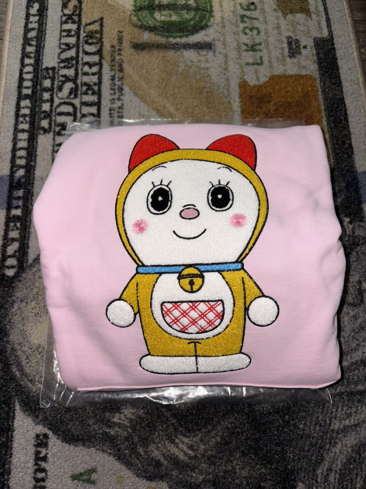 Palace Doraemon Hoodie Pink