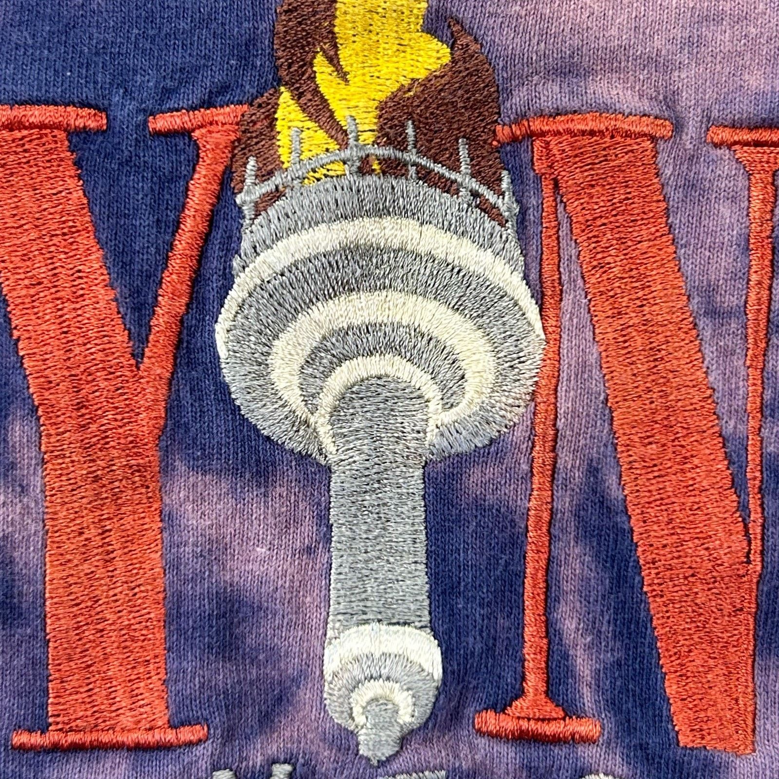 Vintage Vintage 90s New York NY Casino Las Vegas T Shirt Blue 2XL Size US XXL / EU 58 / 5 - 6 Thumbnail