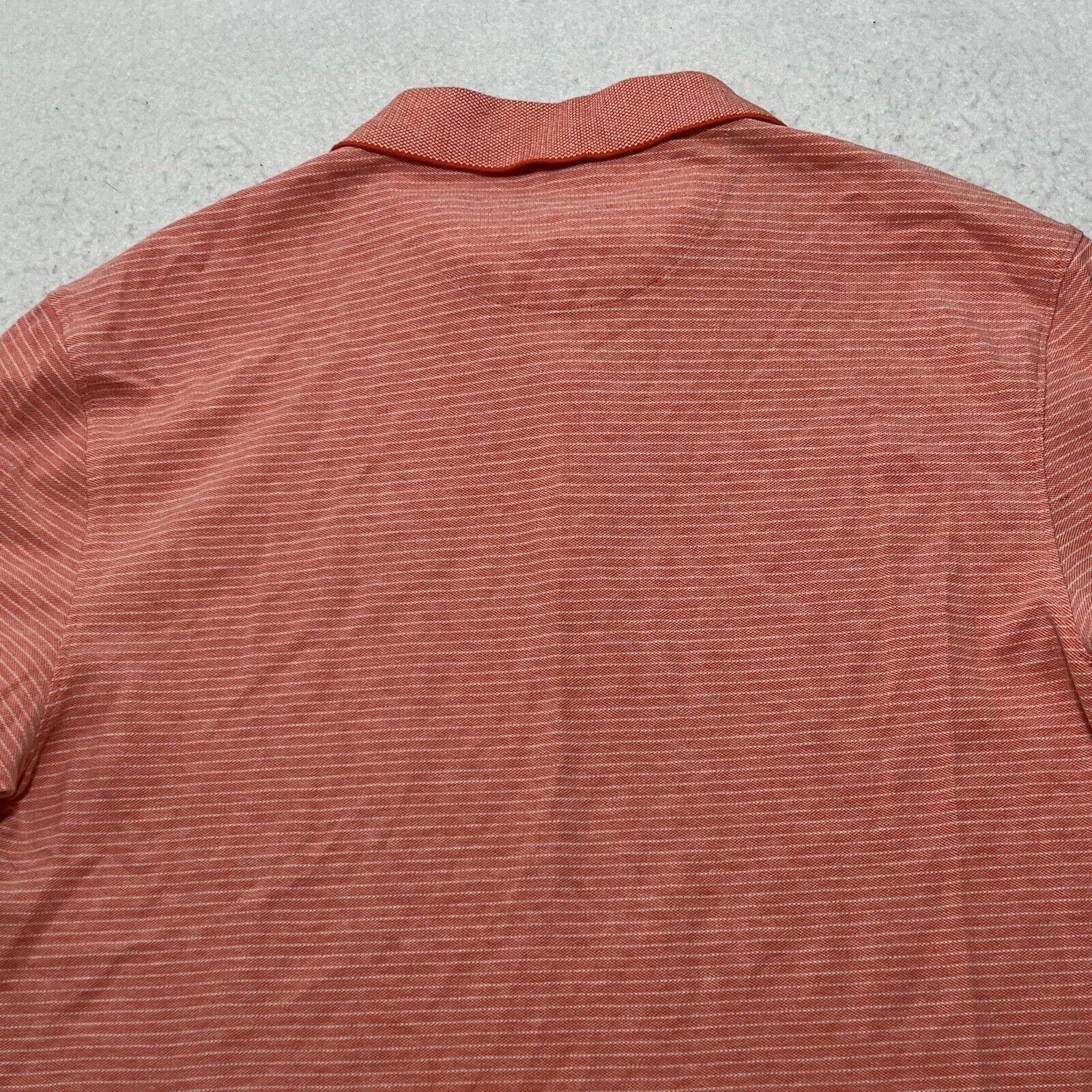 Calvin Klein Calvin Klein Large Polo Light Pink Striped Collared Shirt Size US L / EU 52-54 / 3 - 10 Thumbnail