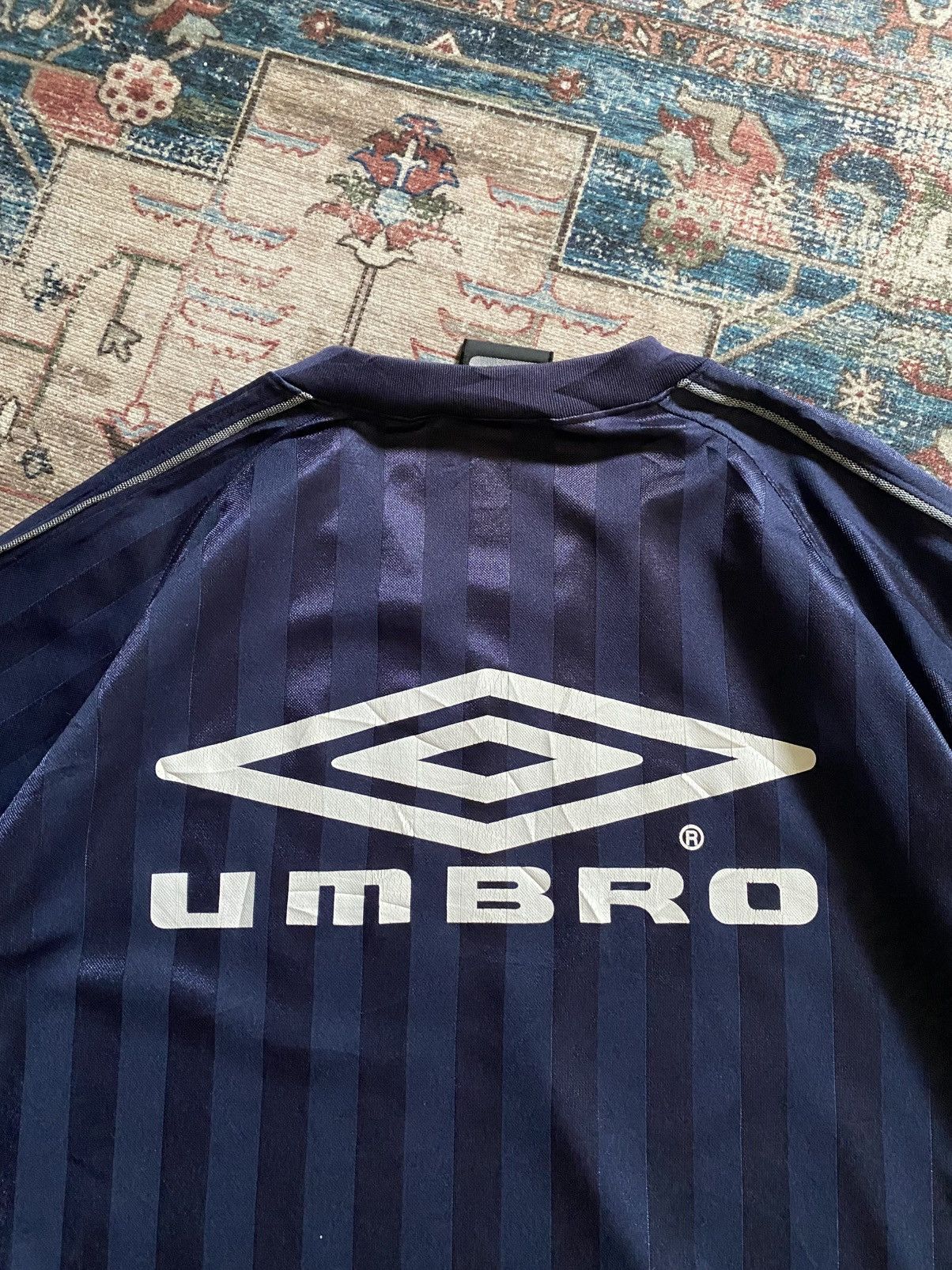 Vintage Vintage UMBRO jersey Size US L / EU 52-54 / 3 - 3 Thumbnail