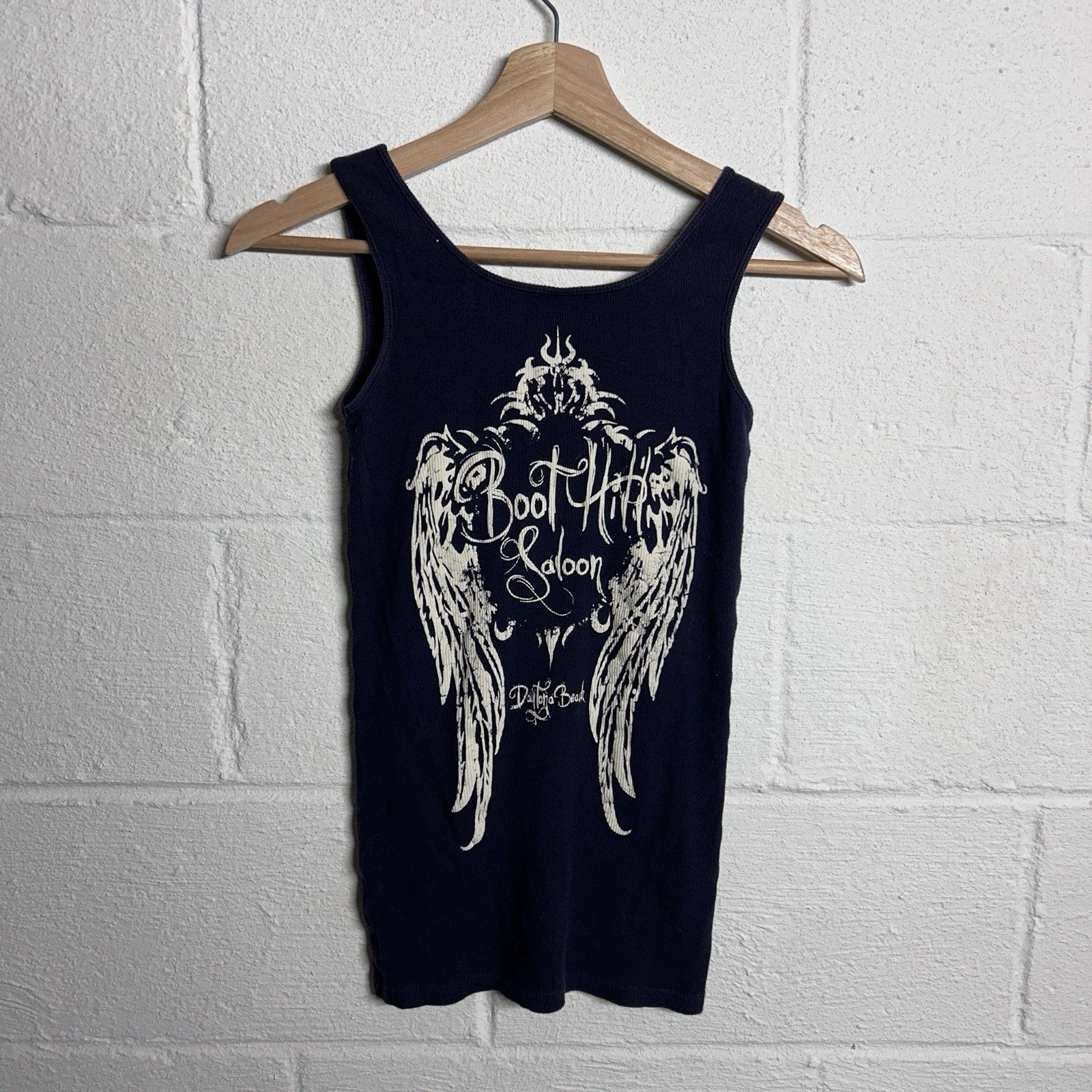 Alternative Apparel Vintage 00’s Boot Hill Saloon Daytona Beach Tank Top Size S / US 4 / IT 40 - 2 Thumbnail
