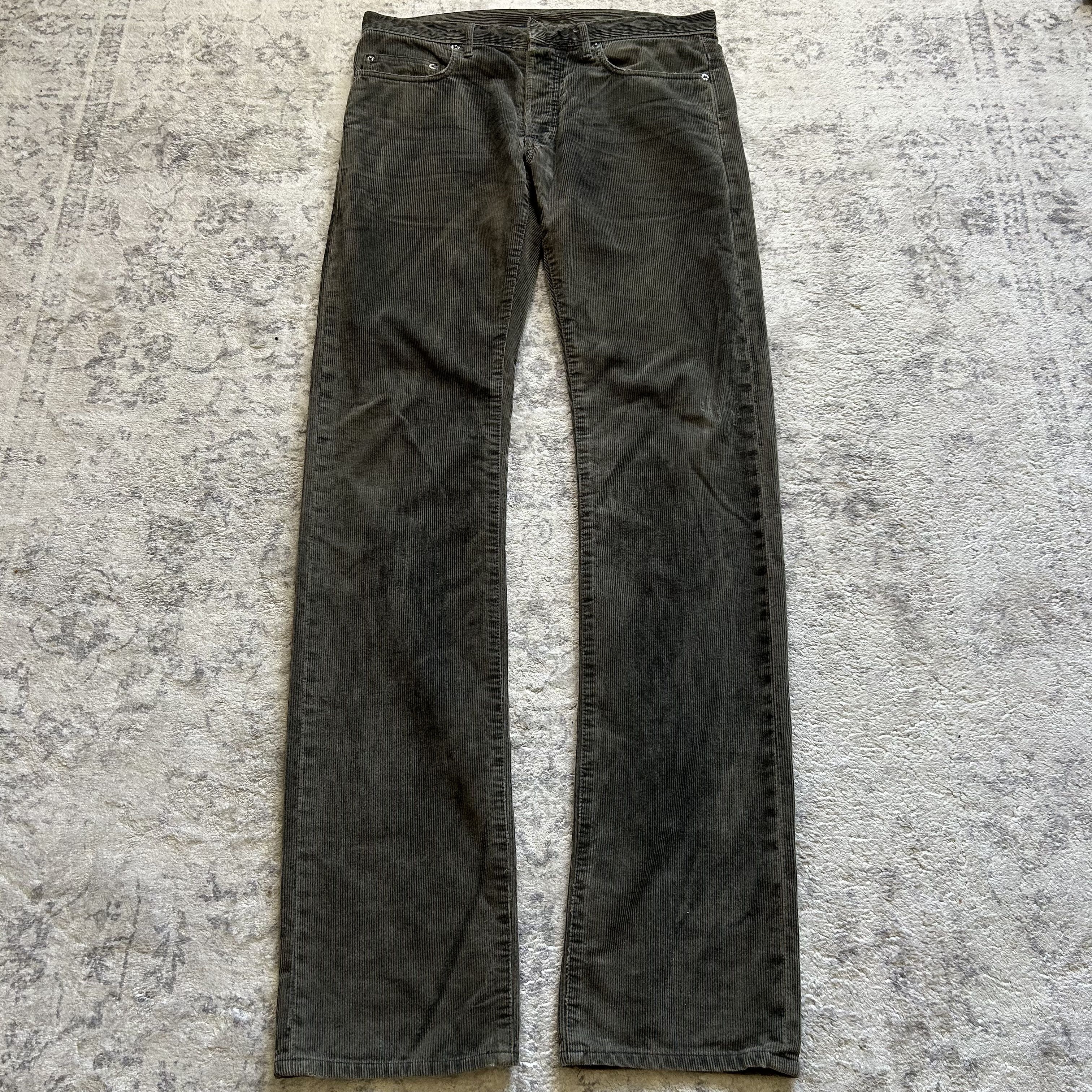 Dior × Hedi Slimane Dior Homme AW04 “Victim Of The Crime” corduroy