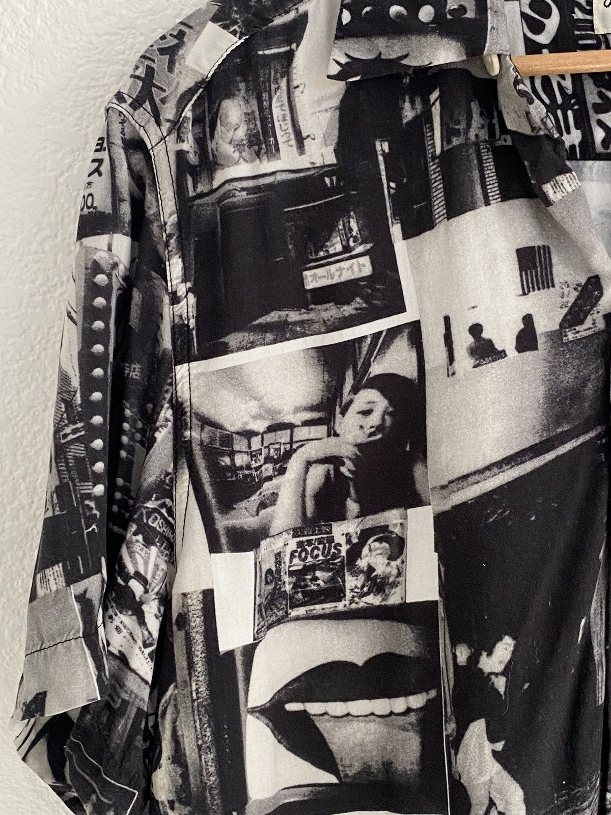 Wacko Maria Wacko Maria SS18 Daido Moriyama Hawaiian Shirt Size US M / EU 48-50 / 2 - 3 Thumbnail