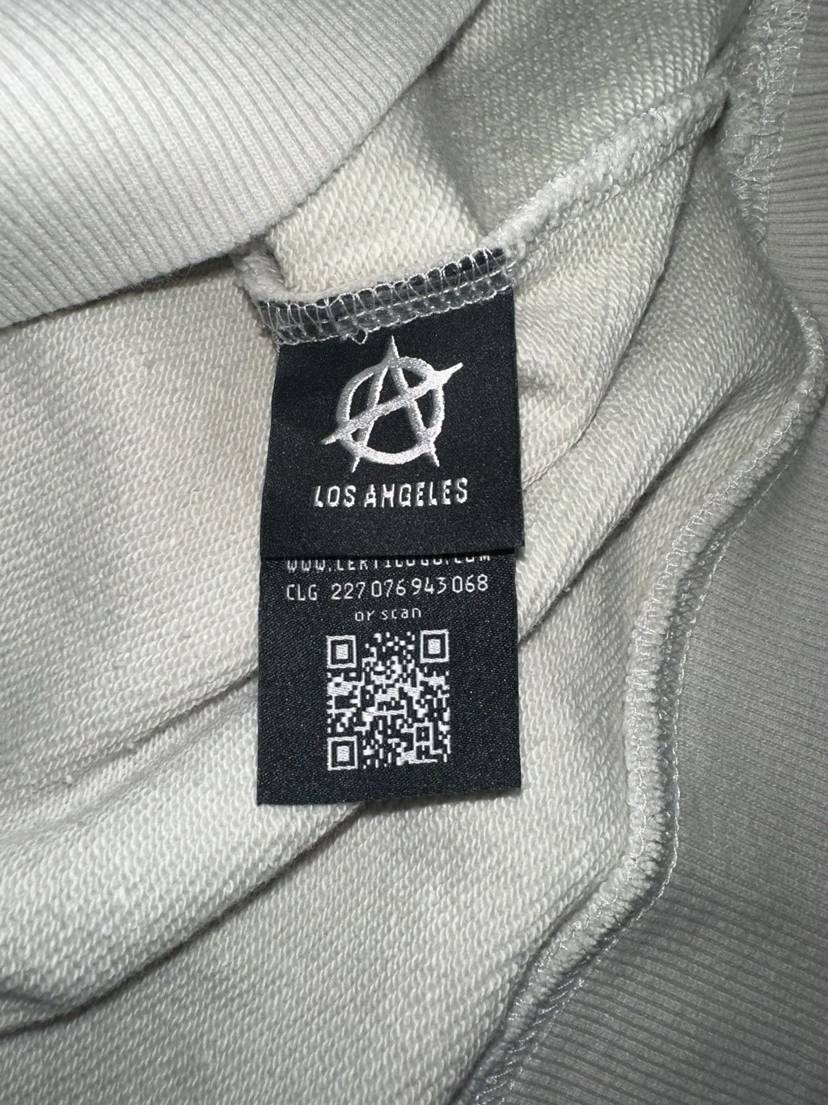 Revenge Arch Logo Claw Hoodie Cement/Red Size US M / EU 48-50 / 2 - 6 Thumbnail