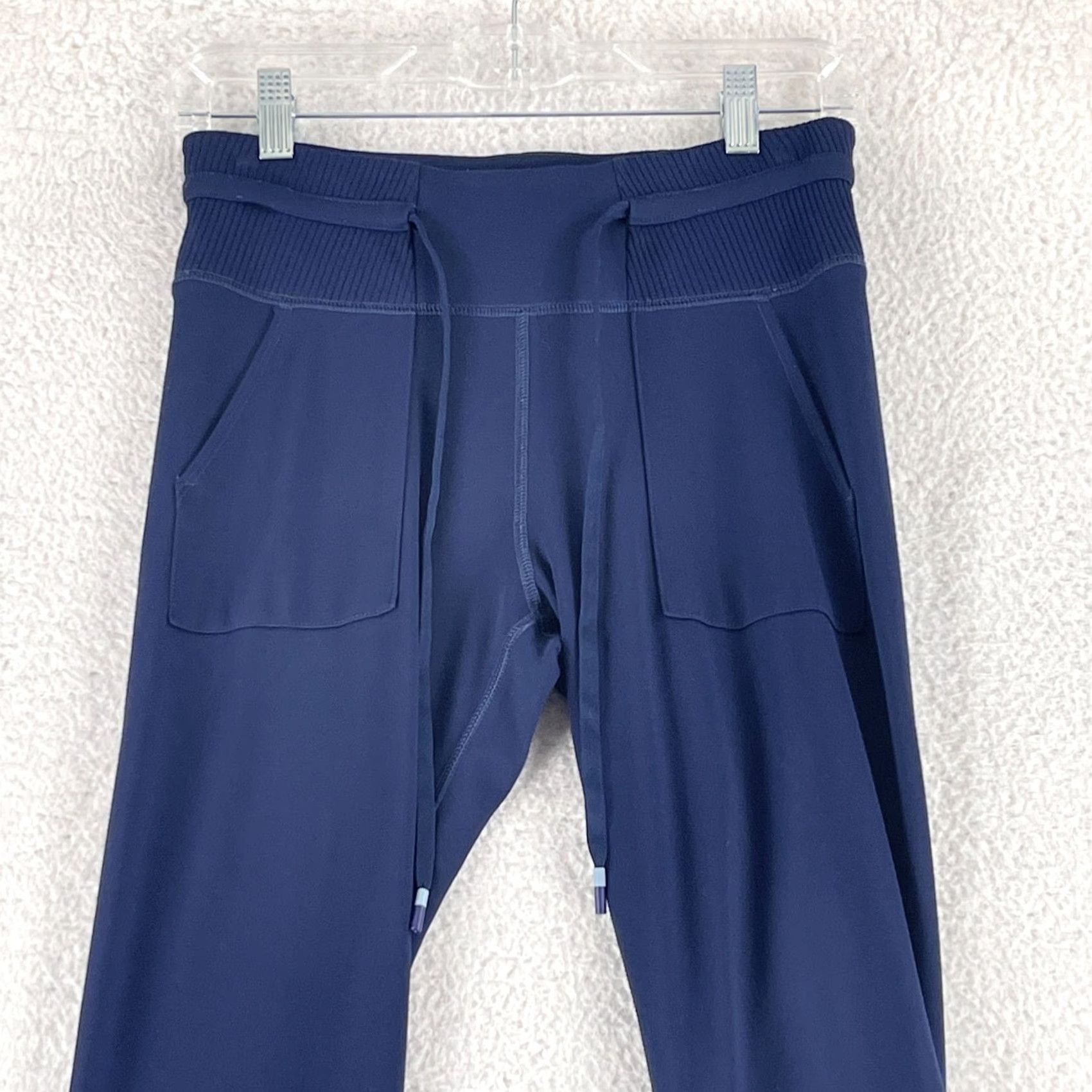 TravisMathew Travis Mathew Friday Ponte Legging Womens Small Blue Draw On Pocket Cloth Size 28" / US 6 / IT 42 - 2 Thumbnail