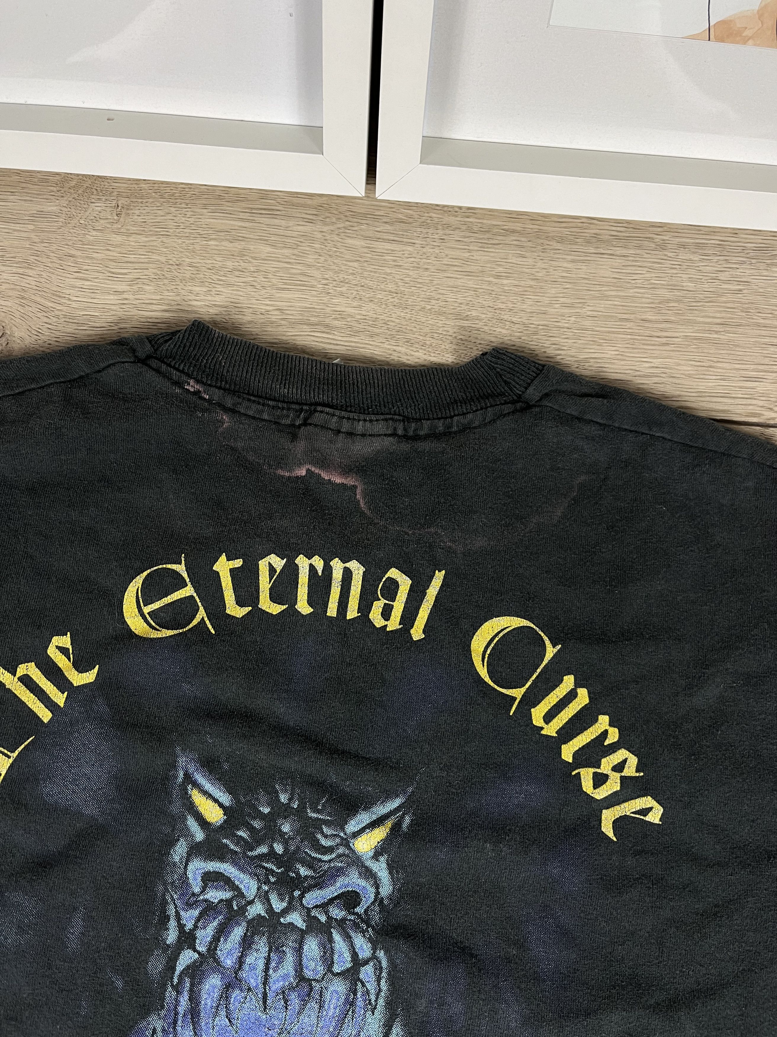 Band Tees × Vintage 1998 Blind Guardian The Eternal Curse Tshirt Vintage 90s Size US L / EU 52-54 / 3 - 10 Thumbnail