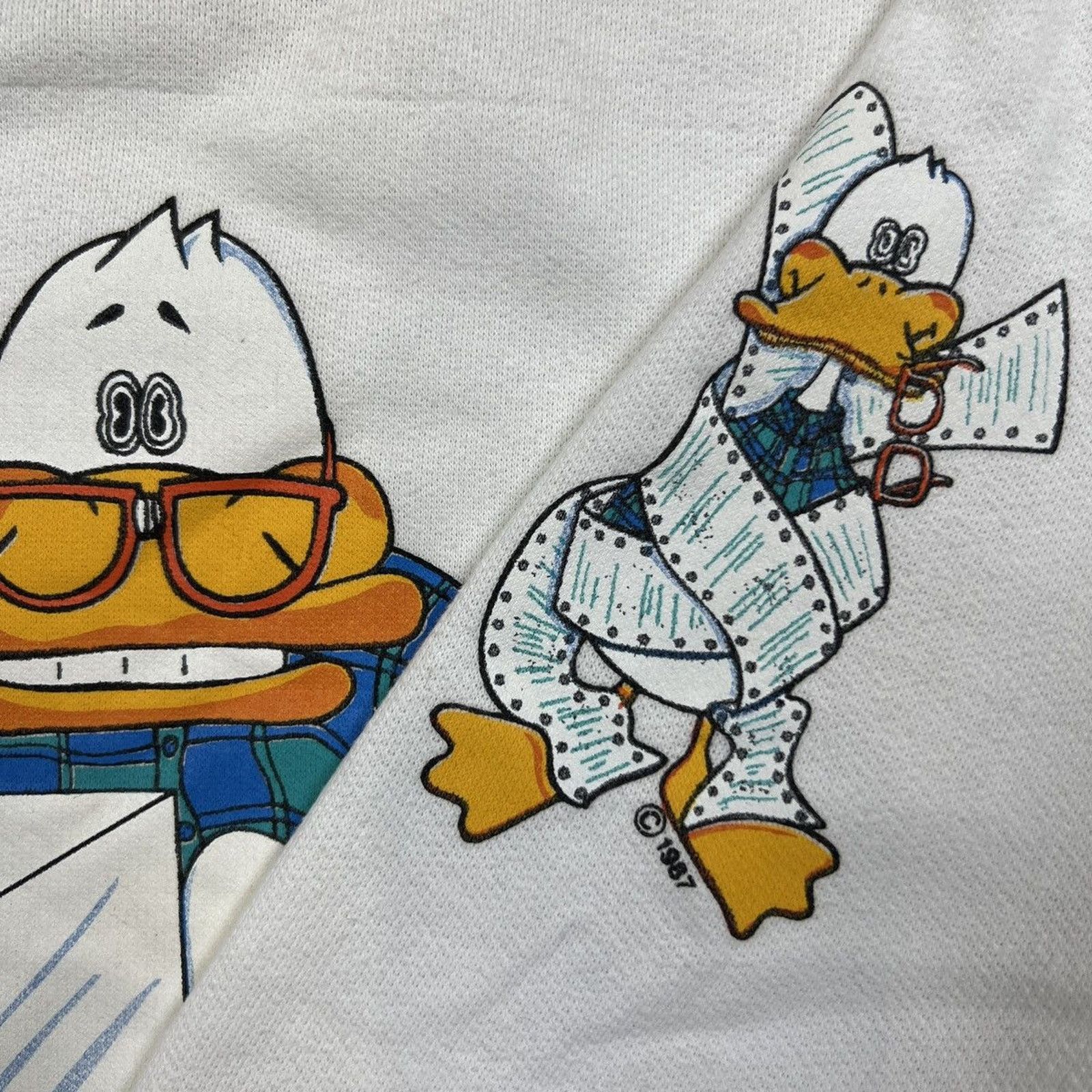 Vintage Vintage 1987 Computer Quacker Duck Sweatshirt Small Funny Size US S / EU 44-46 / 1 - 3 Thumbnail