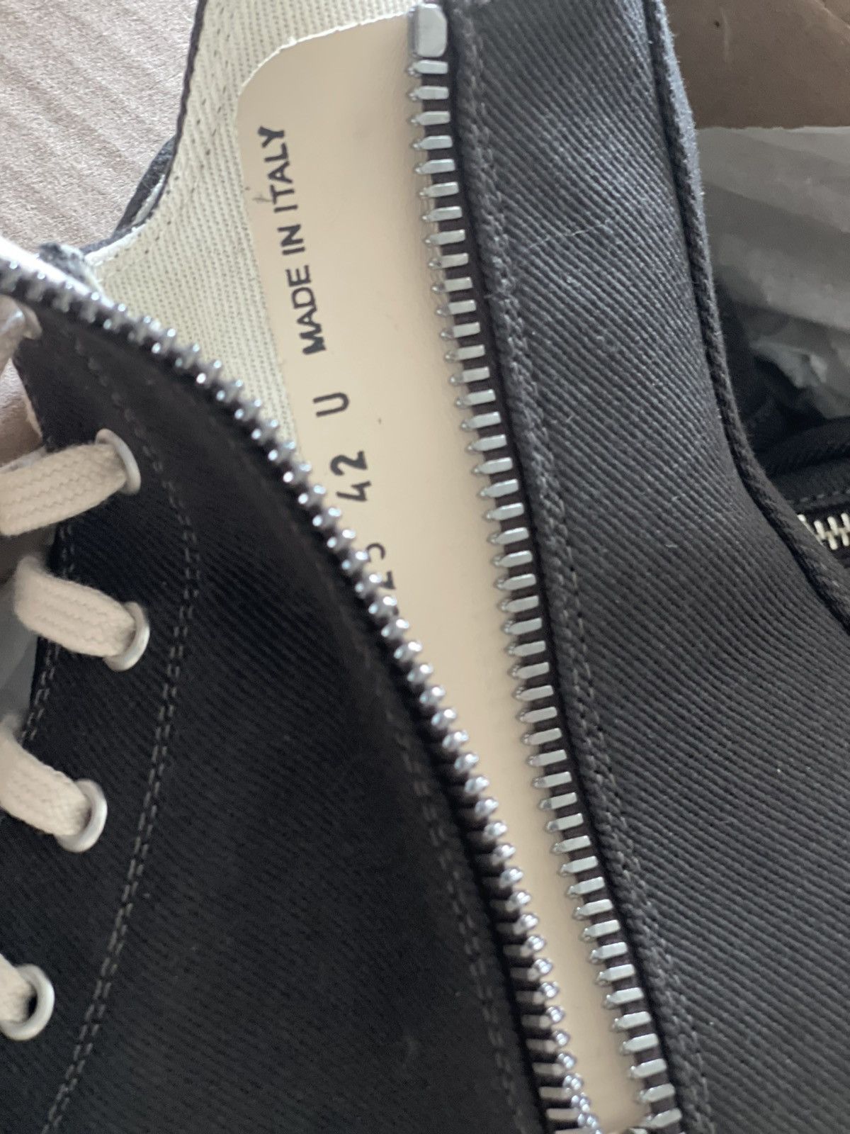 Rick Owens DARK DUSK RICK OWENS HIGH TOP CARGO RAMONE SNEAKERS Size US 9 / EU 42 - 6 Thumbnail