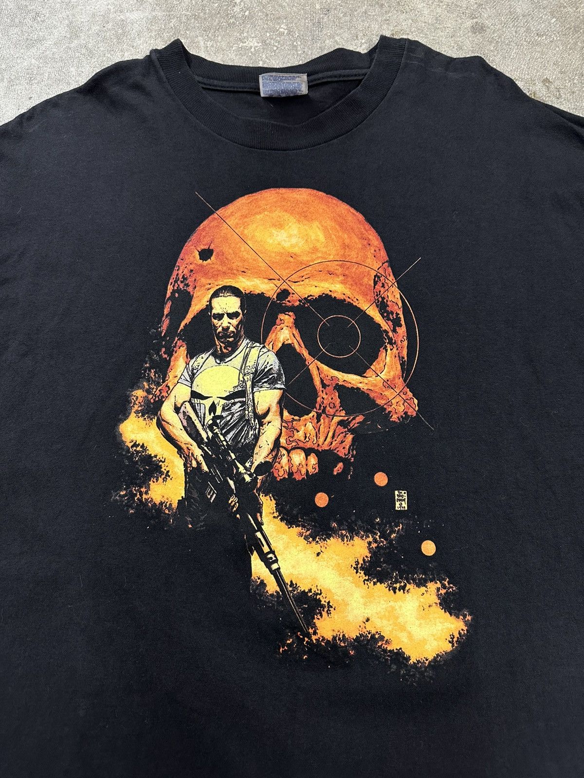 Marvel Comics Crazy Y2K Marvel Comics The Punisher Full Print T-Shirt Size US XL / EU 56 / 4 - 4 Thumbnail