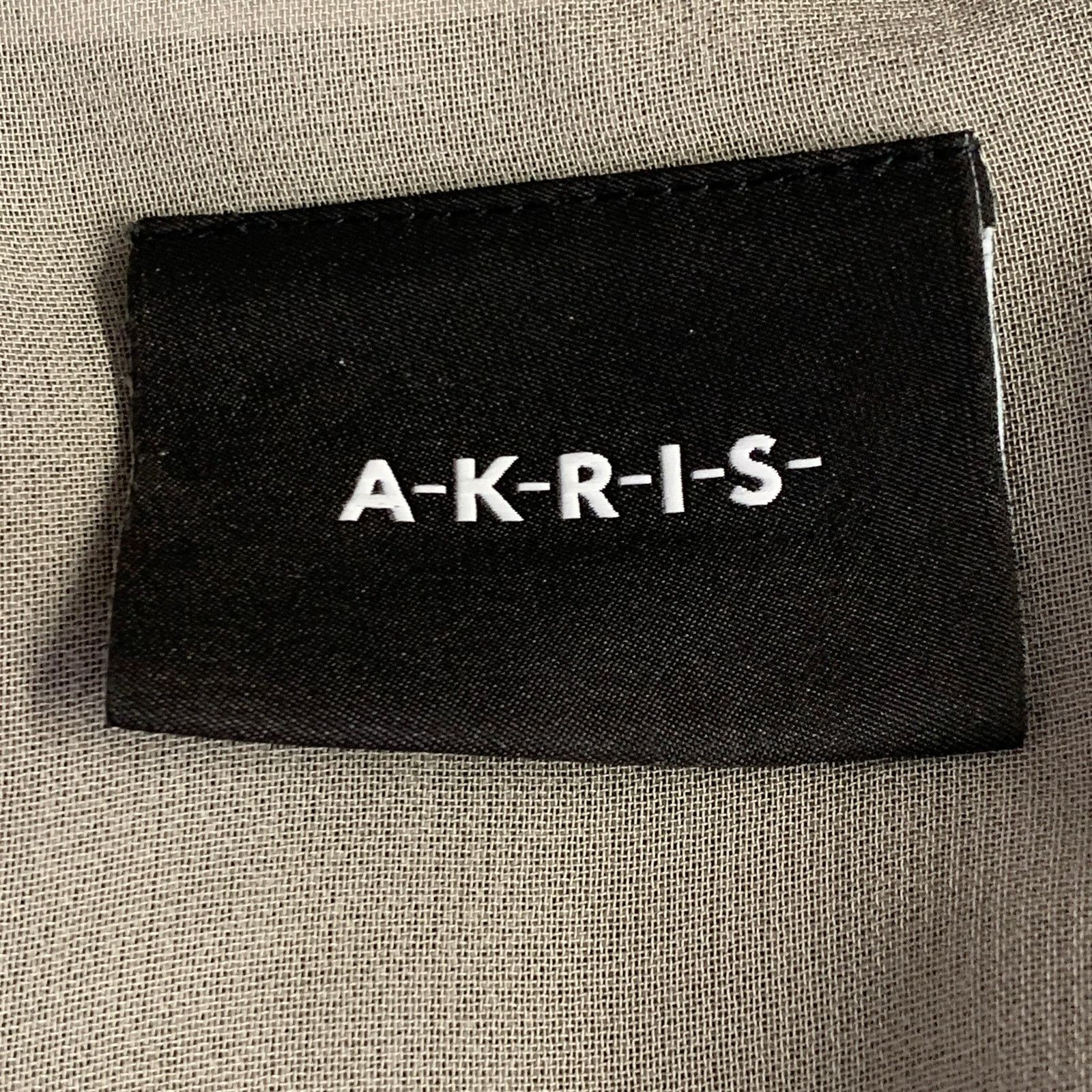 Akris Grey Linen Wool Melange Sleeveless Knee Length Sheath Dress Size XL / US 12-14 / IT 48-50 - 4 Thumbnail