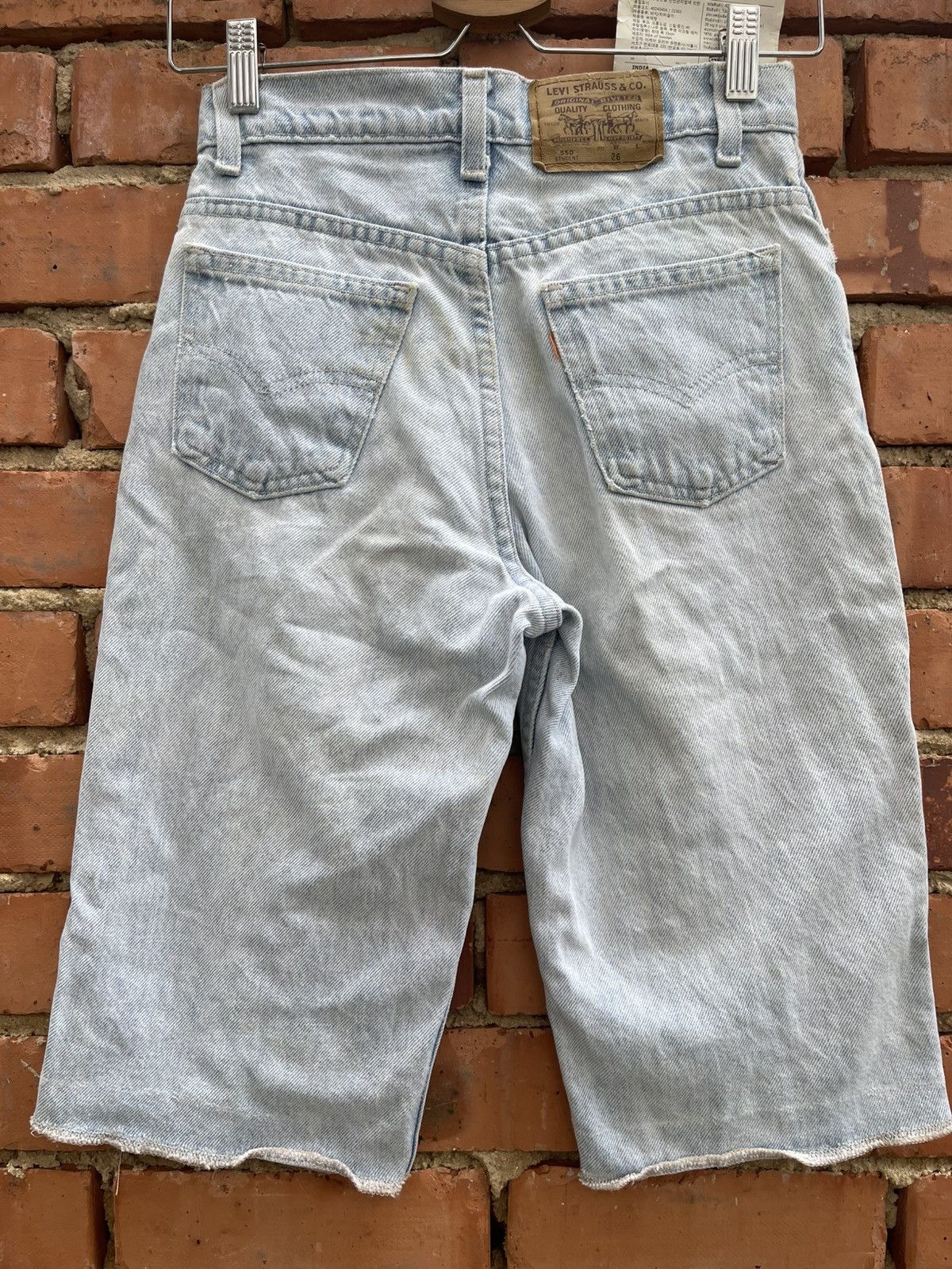 Levi's Levis Orange Tab 550 Student Jean Shorts made in USA Size US 26 / EU 42 - 7 Thumbnail