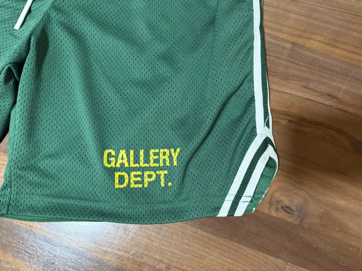 Gallery Dept. GALLERY DEPT. VENICE COURT SHORTS GREEN LOGO MESH Large Size US 34 / EU 50 - 3 Thumbnail