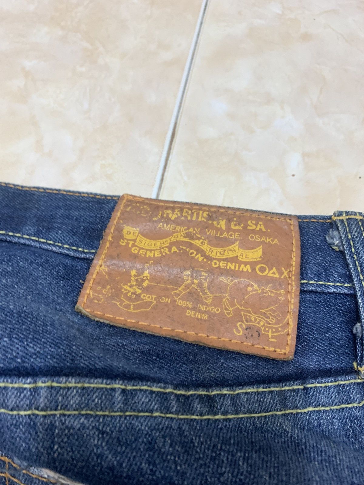Studio D'Artisan Jeans Studio D’artison Selvedge Size US 31 - 12 Thumbnail