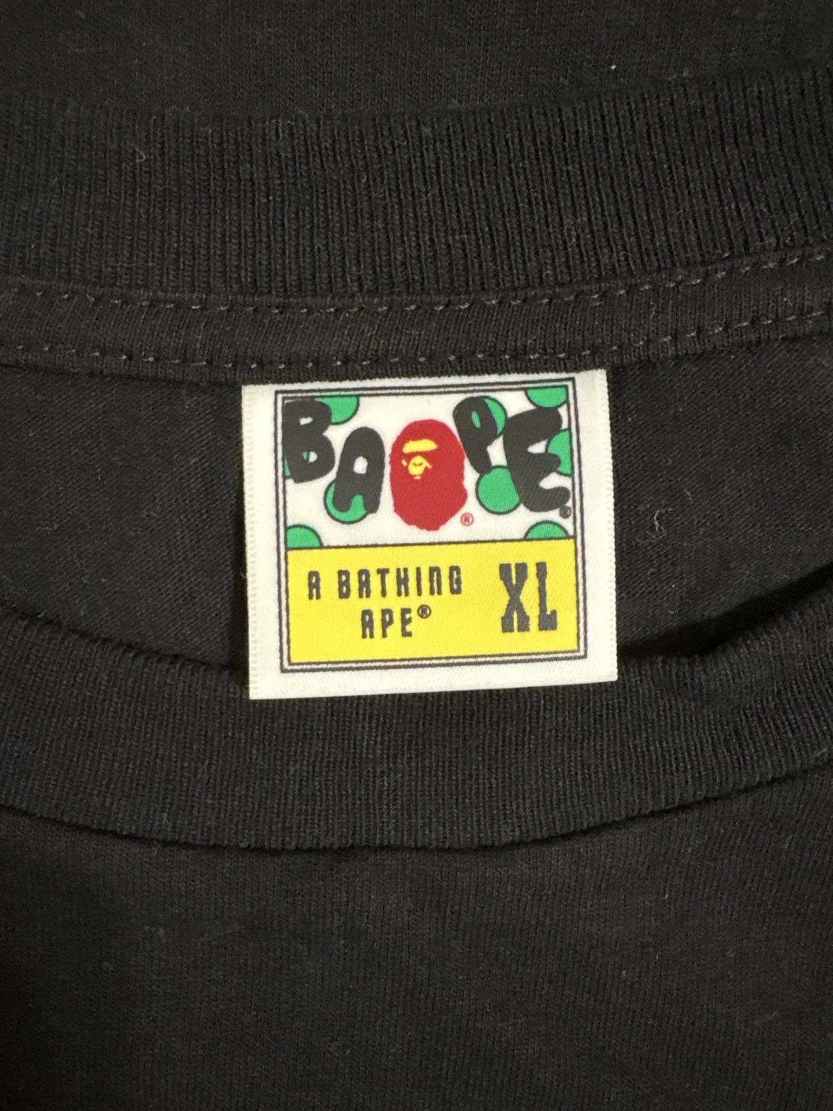Bape Bape-Japan Exclusive Logo Tee Size US XL / EU 56 / 4 - 7 Thumbnail