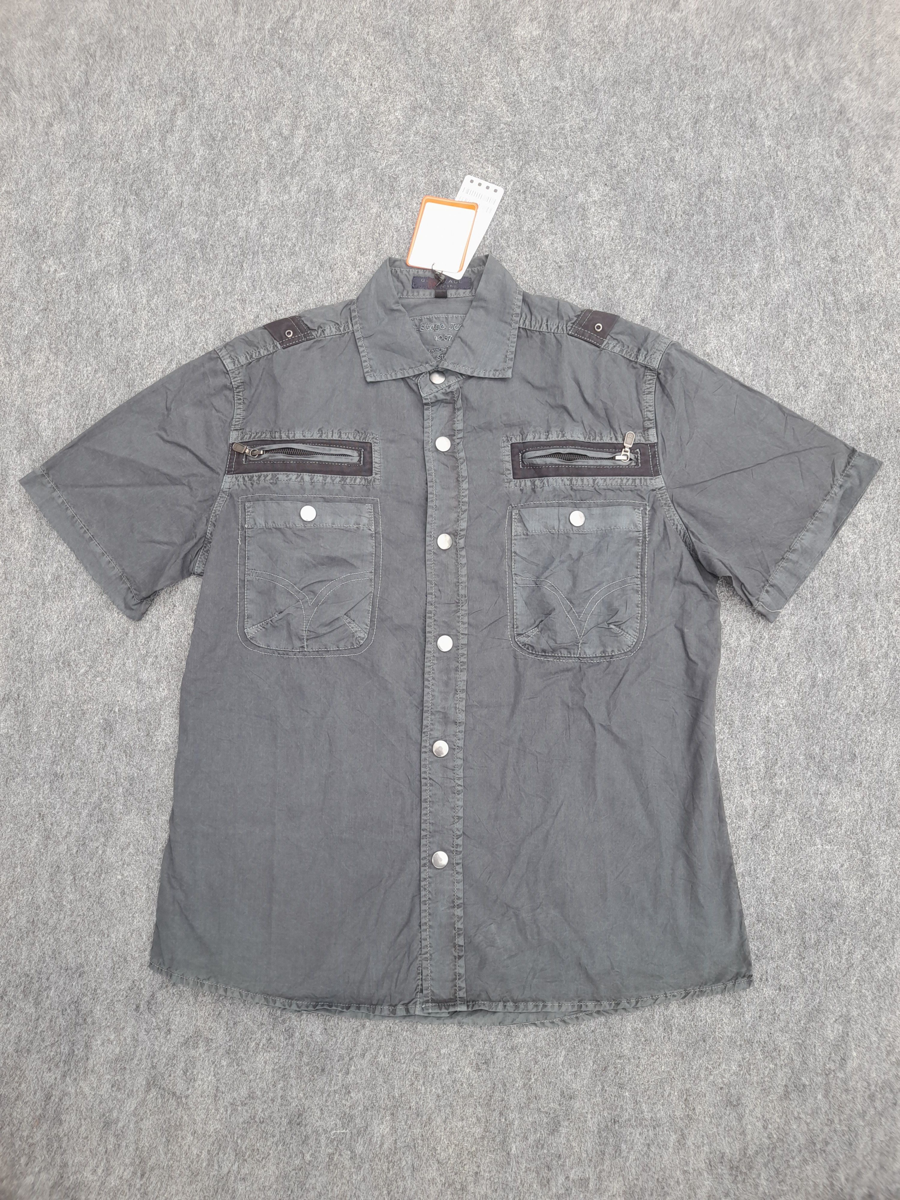 image of Hysteric Glamour G-Stage Jeans Shirt Button Ups, Men's (Size Medium)