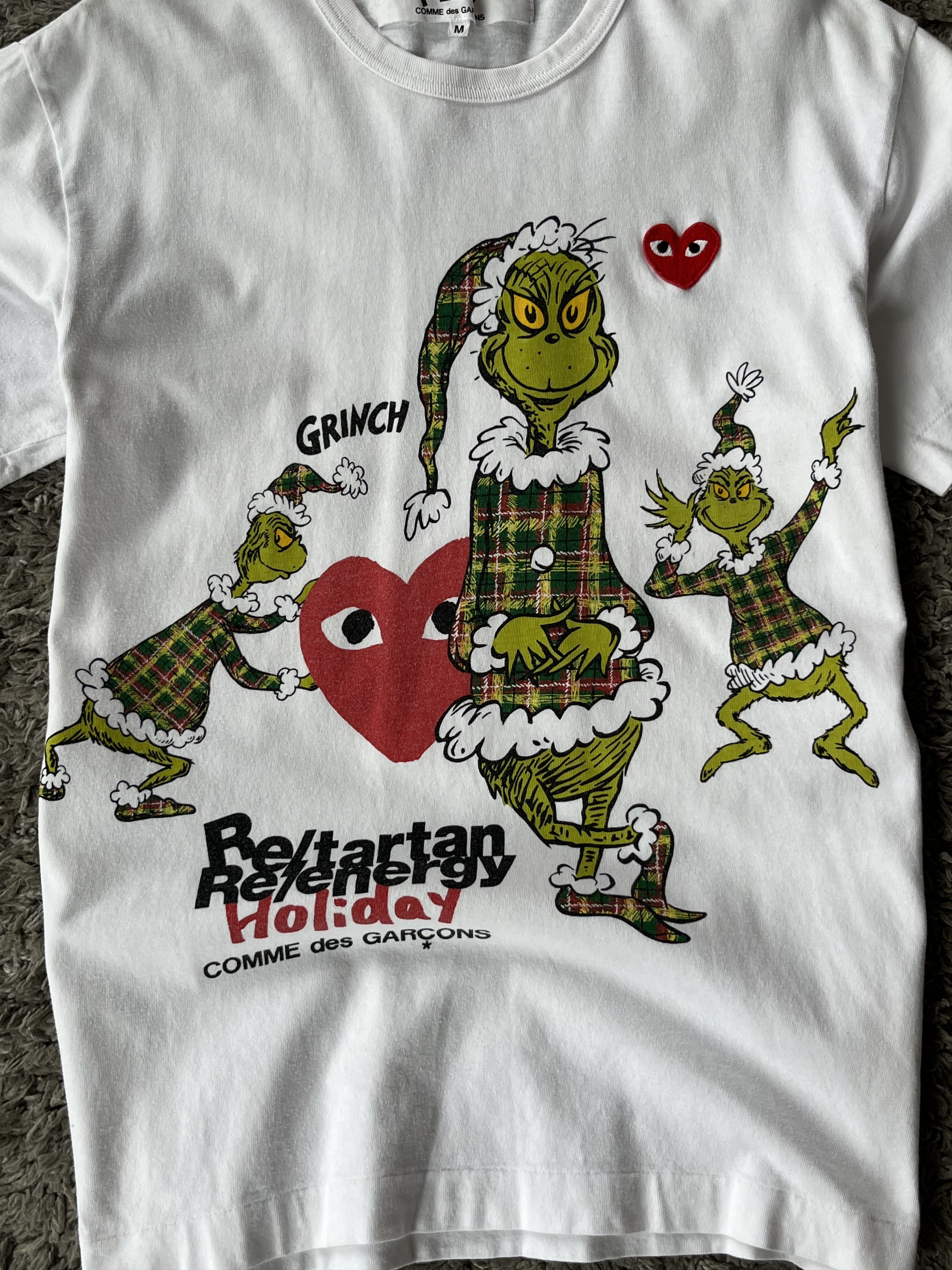 Comme des Garcons Vintage Tee Comme des Garcons x Grinch Y2K Style Streetwear Size US M / EU 48-50 / 2 - 3 Thumbnail