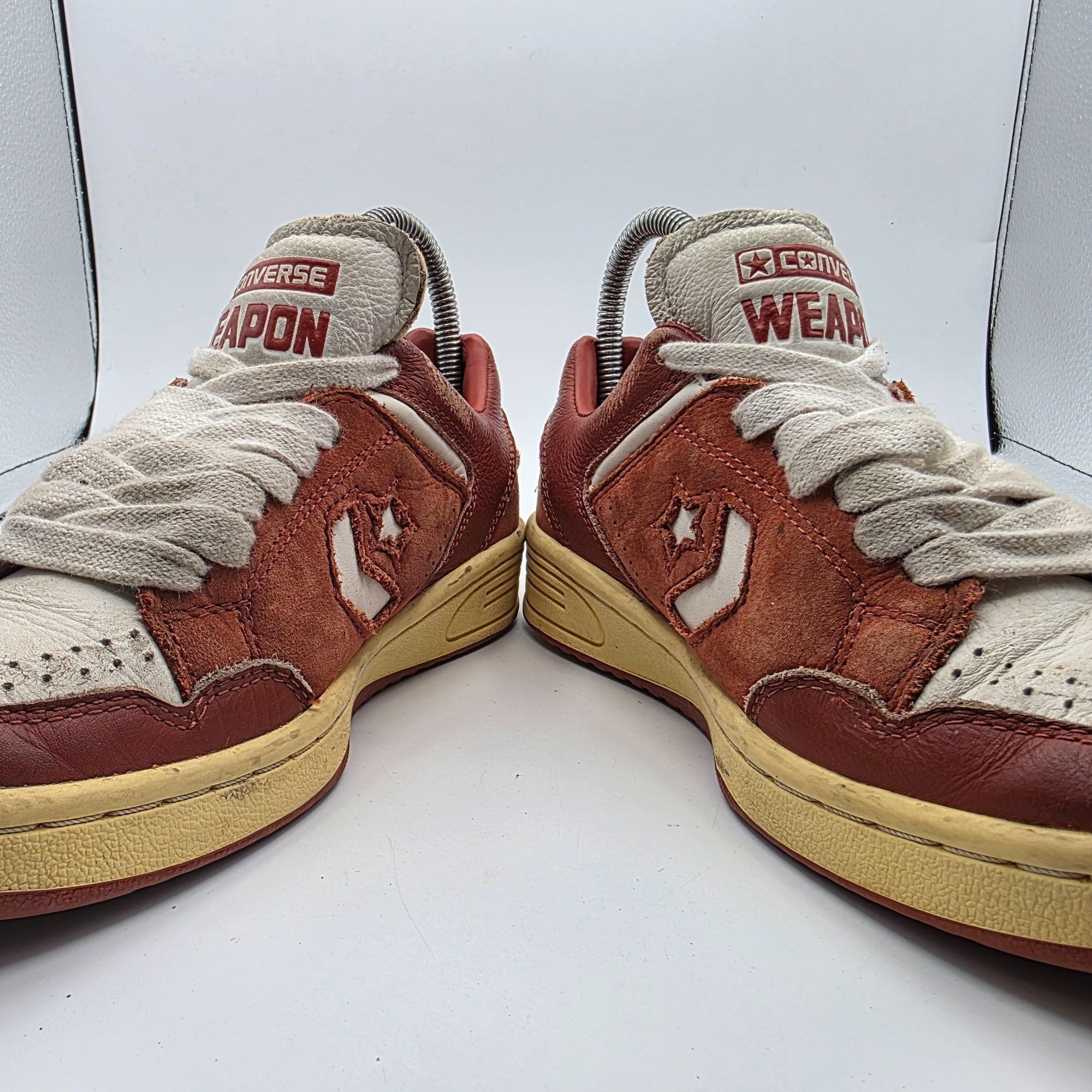 Converse Converse Weapon Low Ritual Red Womens Size 6 Leather Shoes C Size US 6 / IT 36 - 3 Thumbnail