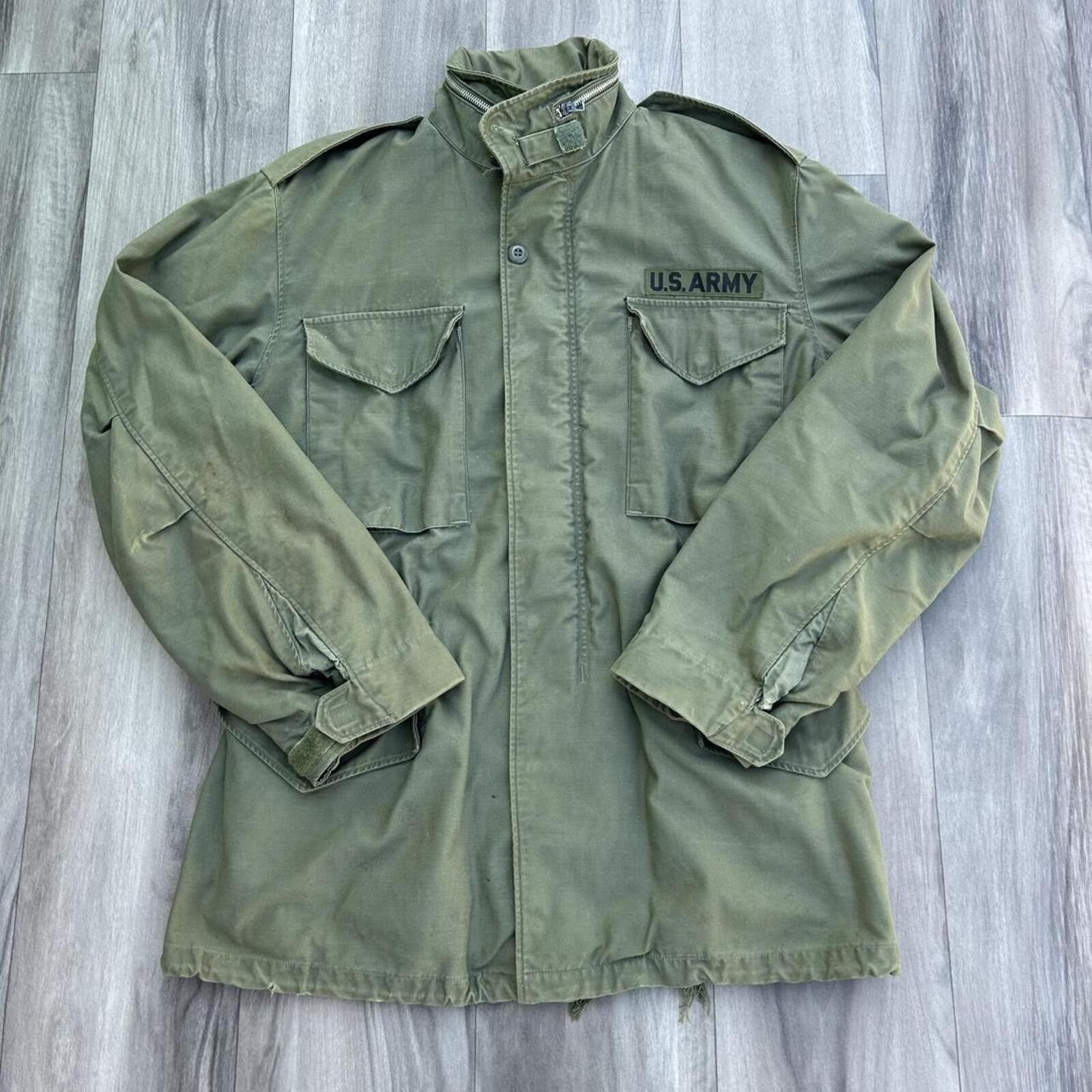 Other Vintage U.S. Army M-1965 field jacket size M Size US M / EU 48-50 / 2 - 1 Thumbnail