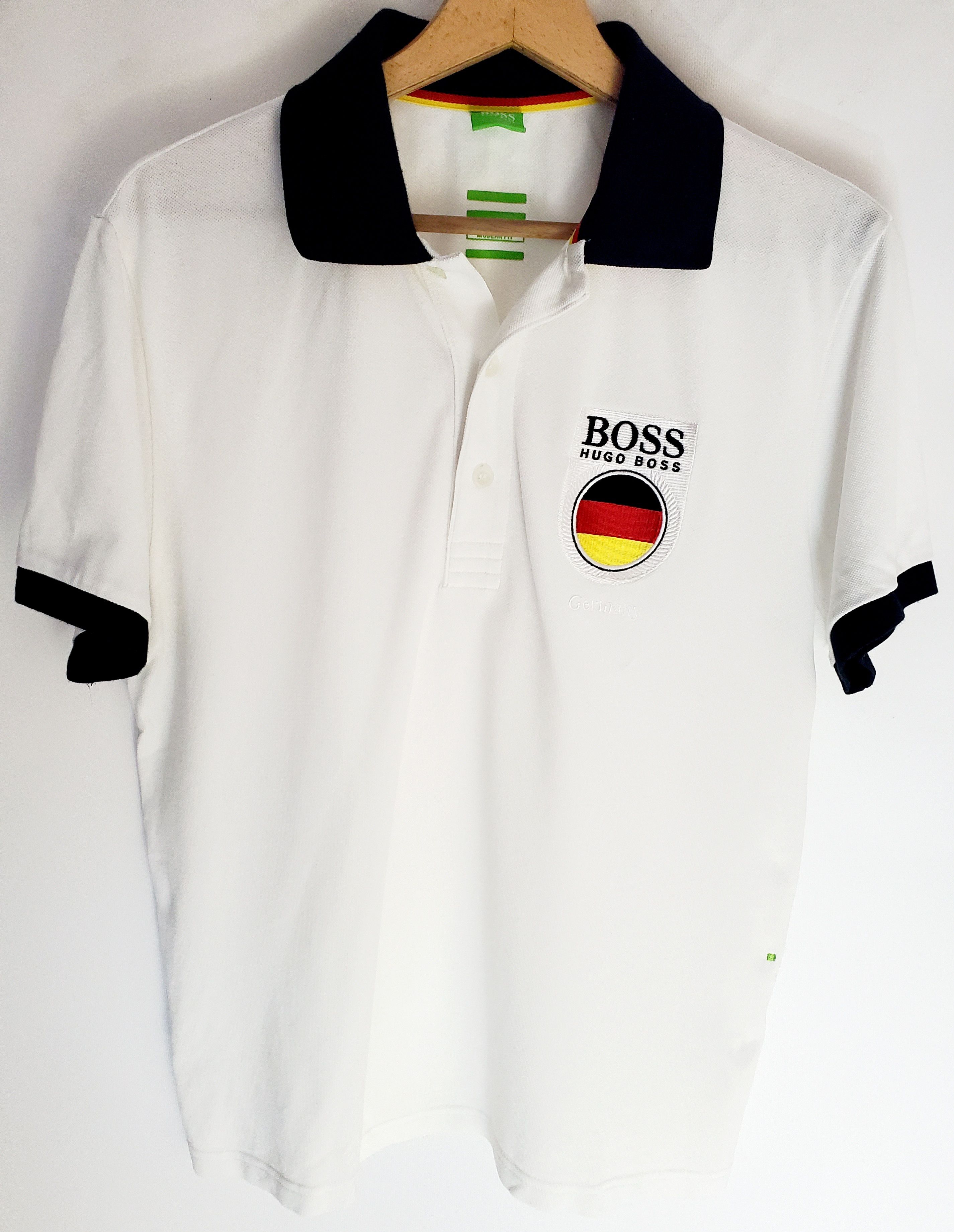 Hugo Boss × Japanese Brand Hugo Boss Germany Paddy Flag POLO Shirt new condition M Size US M / EU 48-50 / 2 - 1 Thumbnail