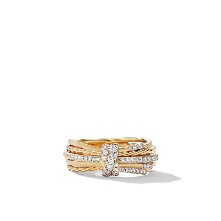 David Yurman o1s1wg111025 R17091D /Size 9 / Angelika Ring in Golden Size ONE SIZE - 2 Thumbnail