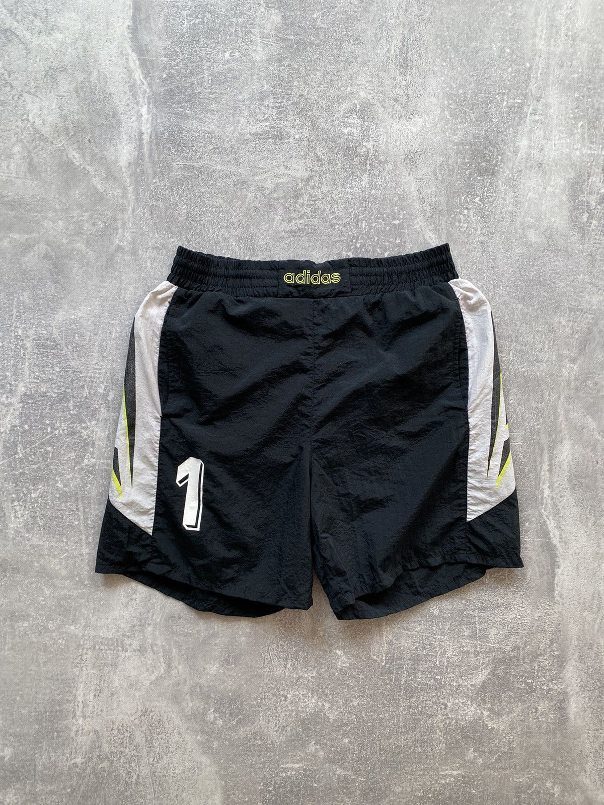Adidas × Vintage Rare Vintage Adidas Nylon Shorts Size US 32 / EU 48 - 1 Thumbnail