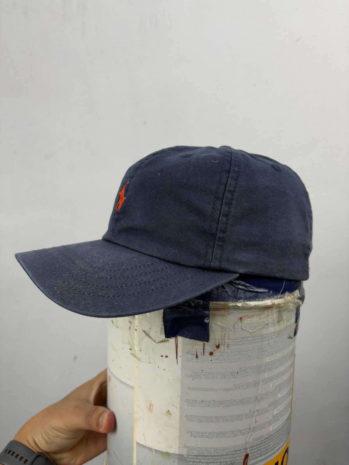 Polo Ralph Lauren Vintage Sunfaded Polo Ralph Lauren Cap Blue Hat Size ONE SIZE - 2 Thumbnail