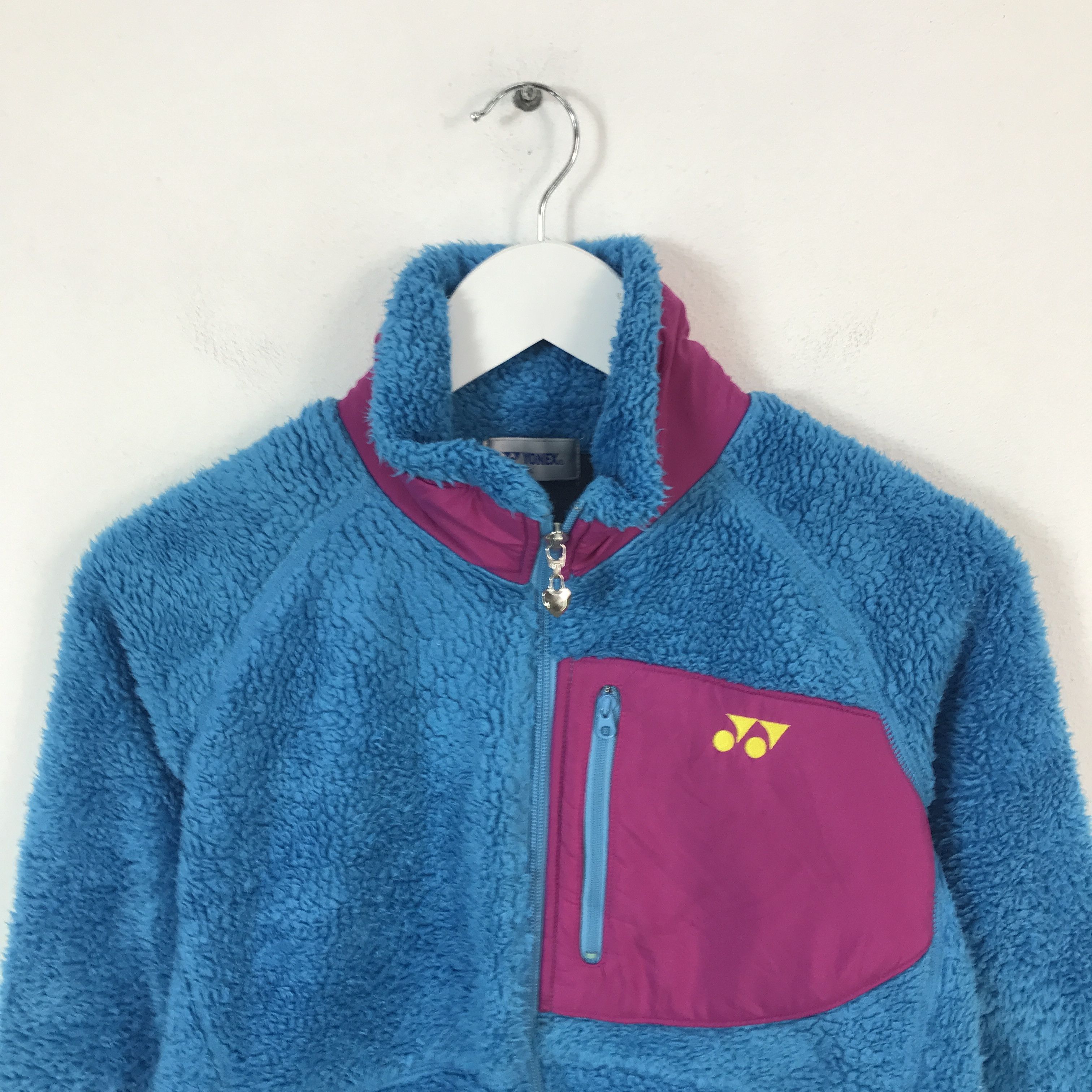 Japanese Brand Yonex Fleece Jacket Size S / US 4 / IT 40 - 2 Thumbnail