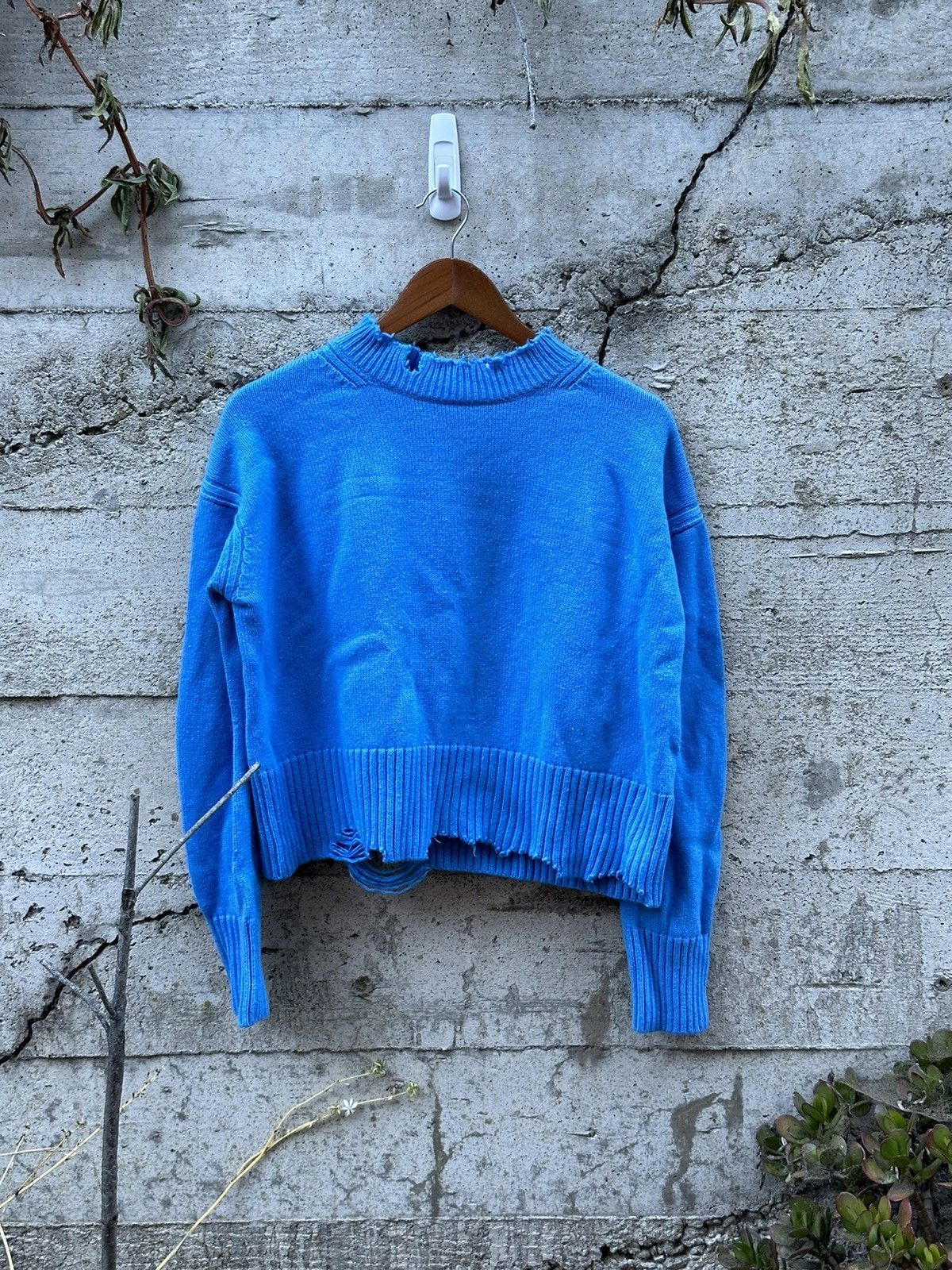 Helmut Lang RARE GRAIL helmut lang raw edge sweater Size US S / EU 44-46 / 1 - 2 Thumbnail