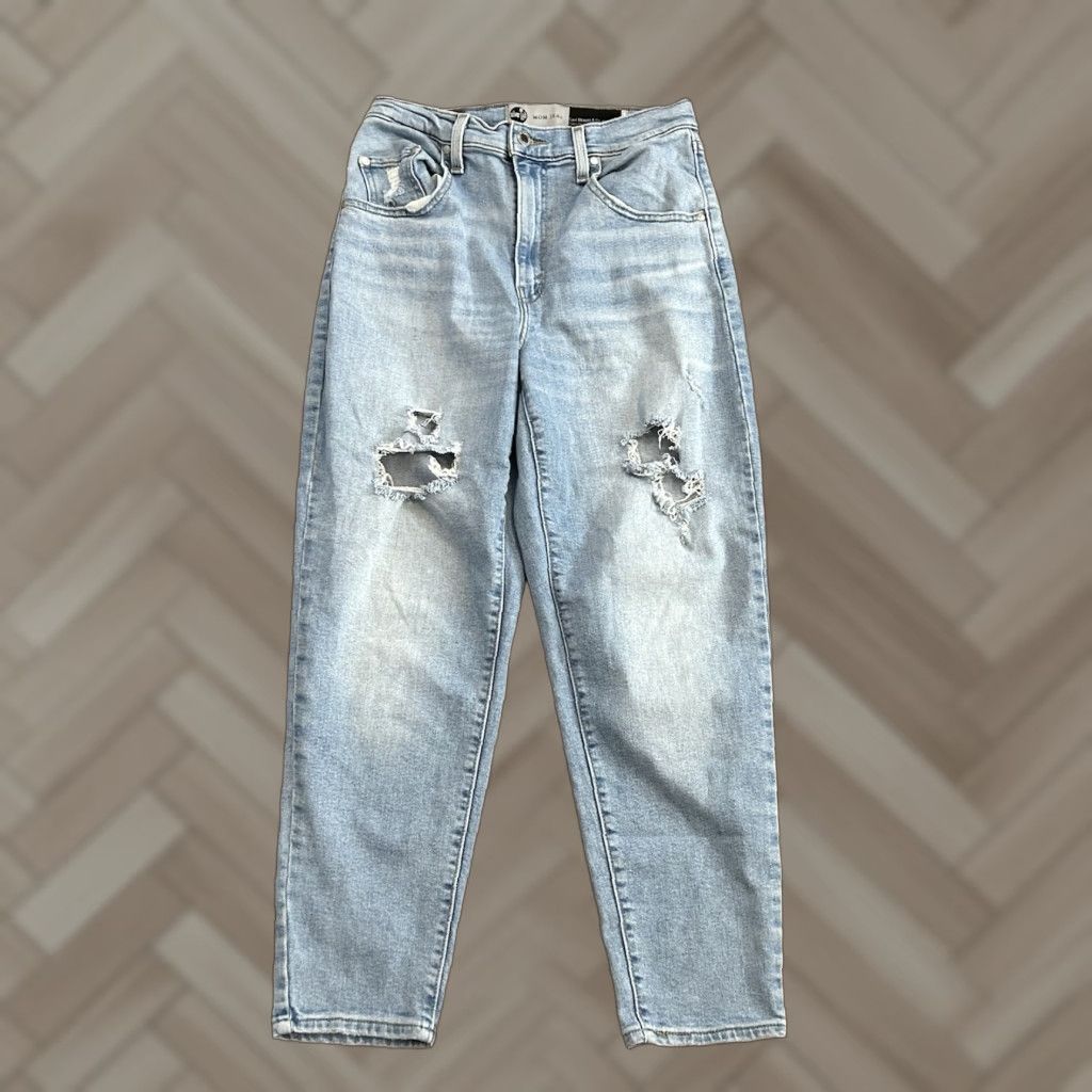 Levi's Levis Silver Tab Womens Blue Denim Mom Jeans Tapered Leg 28x27 Size 28" / US 6 / IT 42 - 1 Thumbnail
