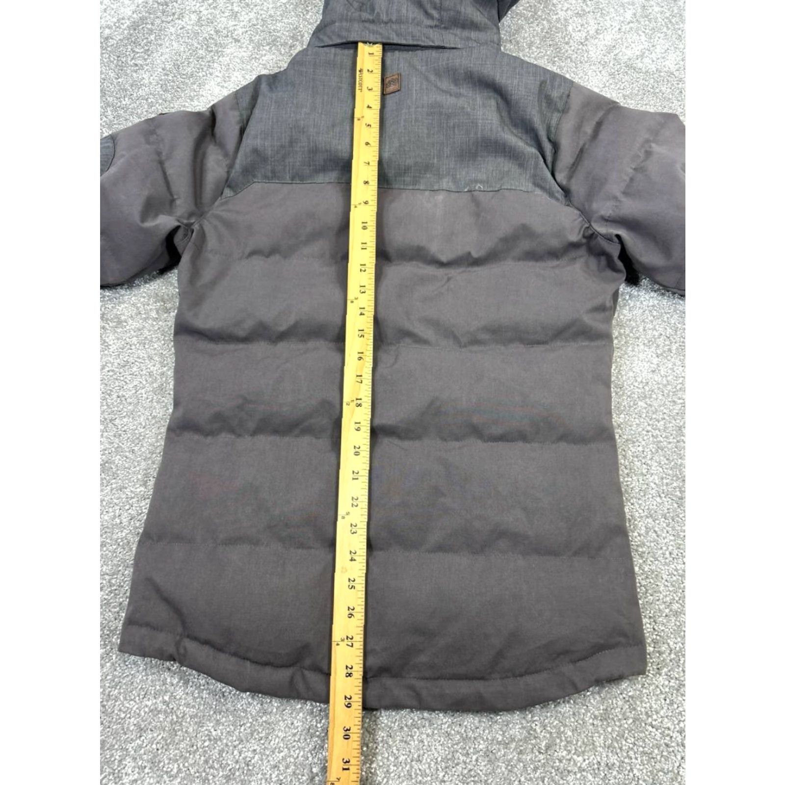 Vintage Sherpa Jacket Womens Small Purple Gray Down Insulated Full Zip Puffer Size S / US 4 / IT 40 - 7 Thumbnail