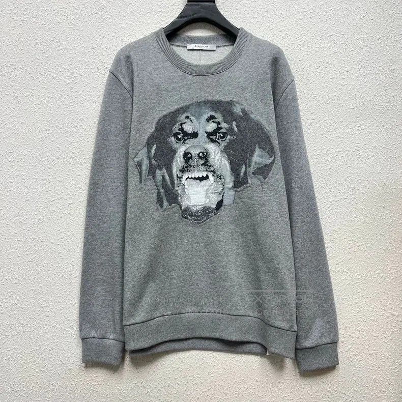Givenchy Givenchy Dog Head Print Sweatshirt . Size US L / EU 52-54 / 3 - 1 Thumbnail