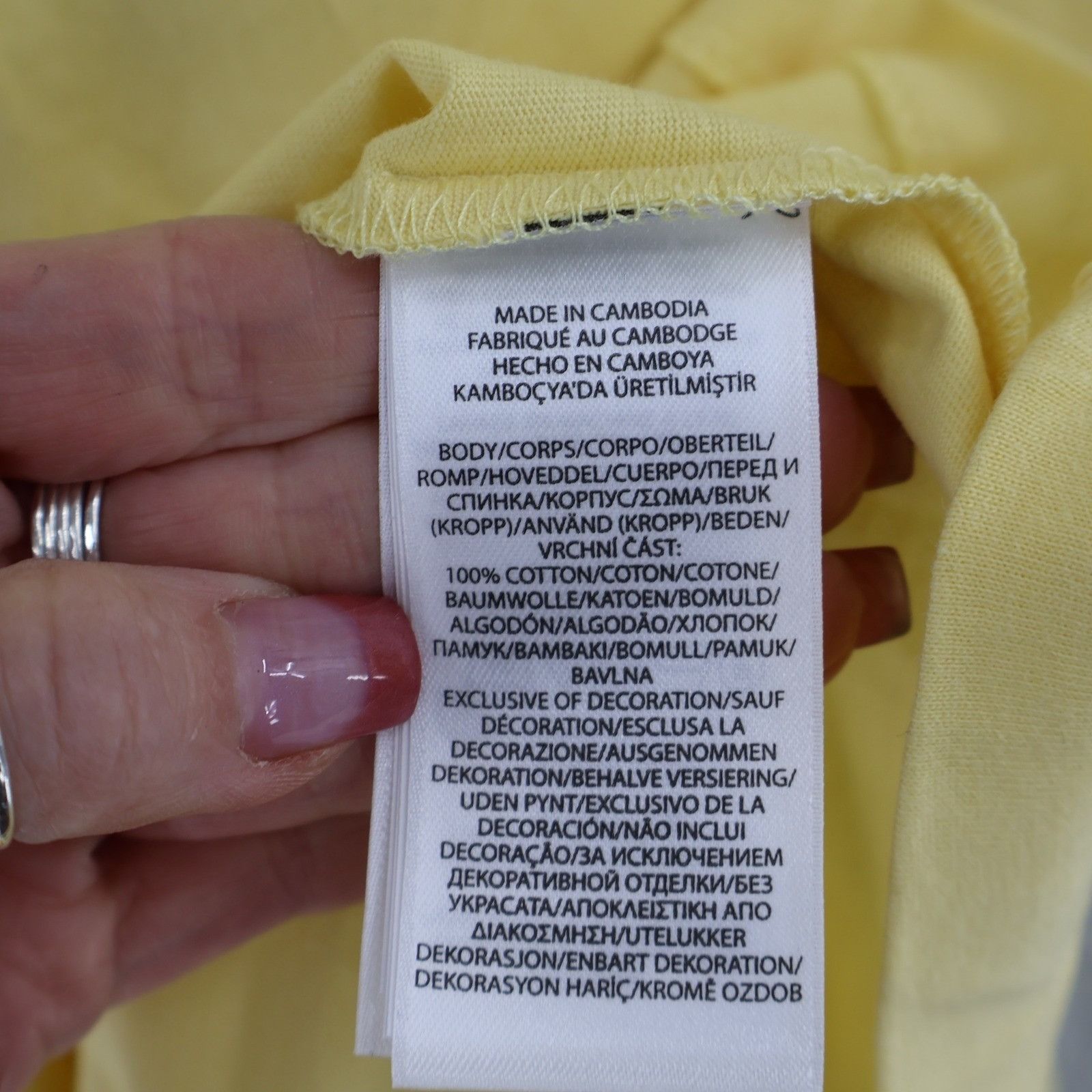 Polo Ralph Lauren Polo Ralph Lauren Classic Fit T-Shirt Mens L Yellow Preppy Size US L / EU 52-54 / 3 - 7 Thumbnail