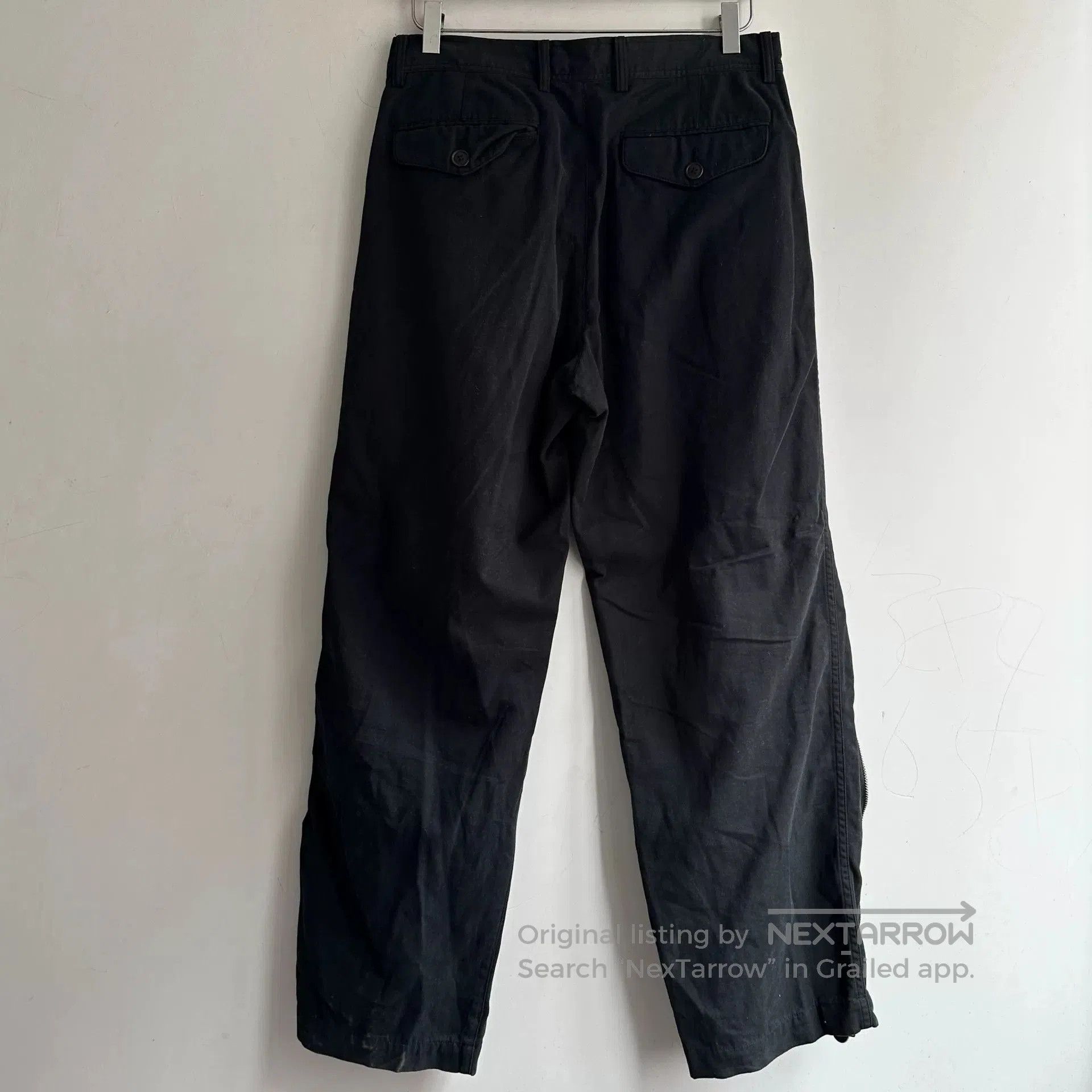 Issey Miyake issey miyake rare zip-up black pants. Size US 32 / EU 48 - 3 Thumbnail