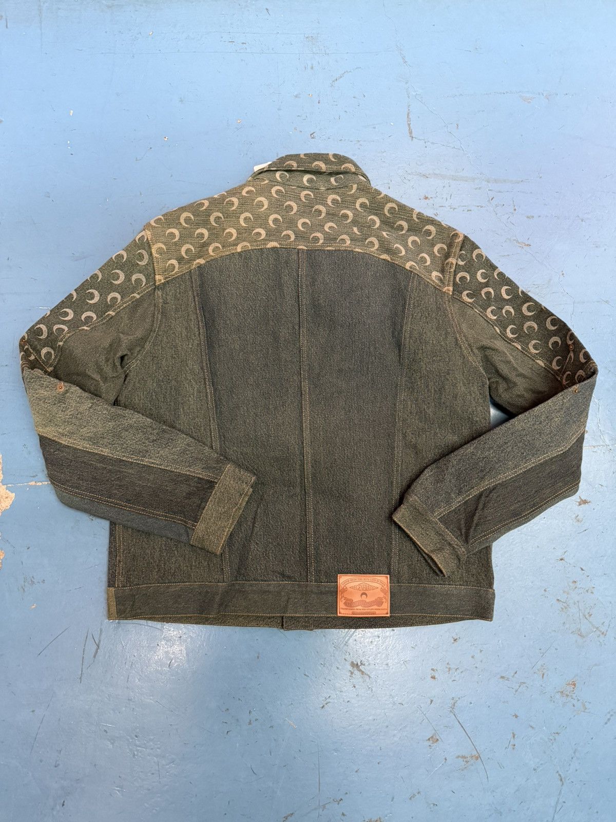 Marine Serre MARINE SERRE DENIM JACKET Size US L / EU 52-54 / 3 - 2 Thumbnail