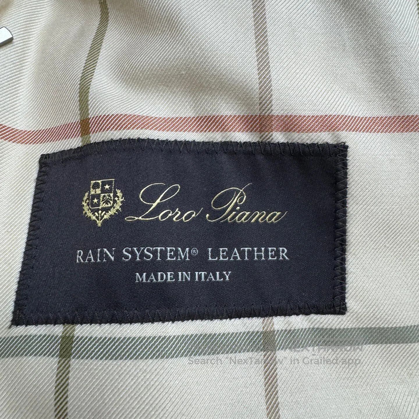 Loro Piana LORO PIANA RAIN SYATEM LEATHER Leather Jacket| Size US M / EU 48-50 / 2 - 4 Thumbnail