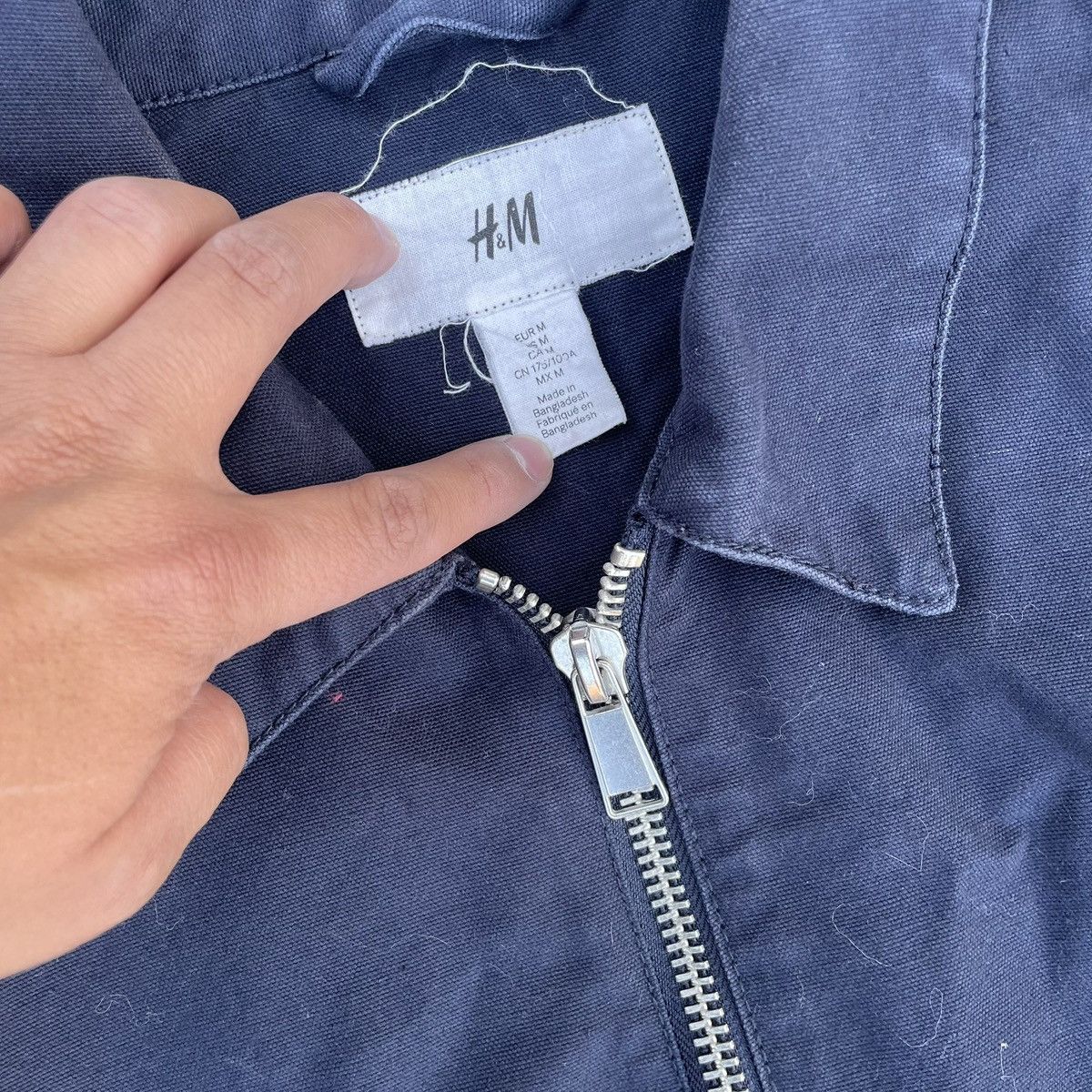 H&M Workwear Zip Up Jacket Size US M / EU 48-50 / 2 - 2 Thumbnail