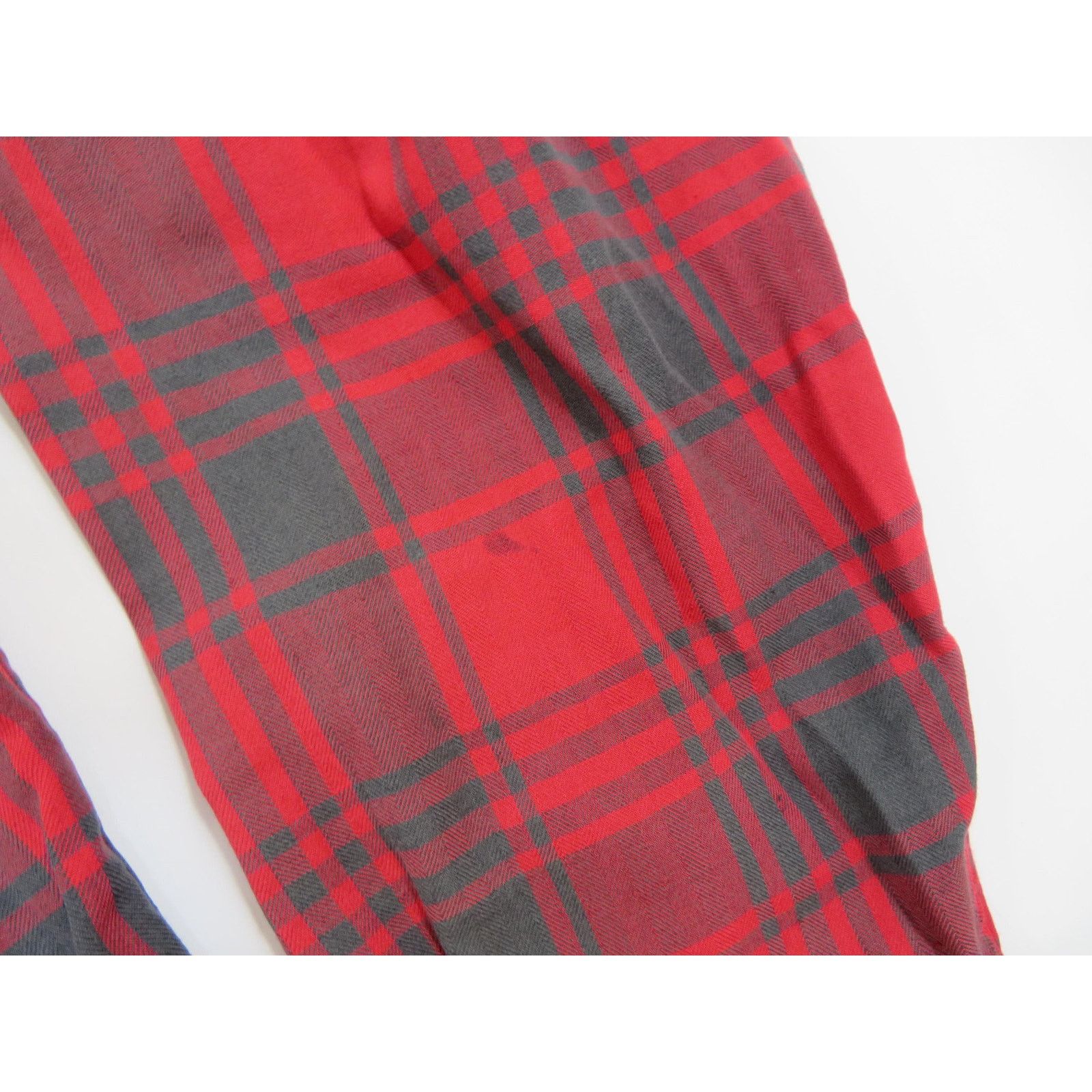 L.L. Bean LL Bean Flannel Shirt Buffalo Plaid Red Gray Sz L 1990s Size US L / EU 52-54 / 3 - 5 Thumbnail