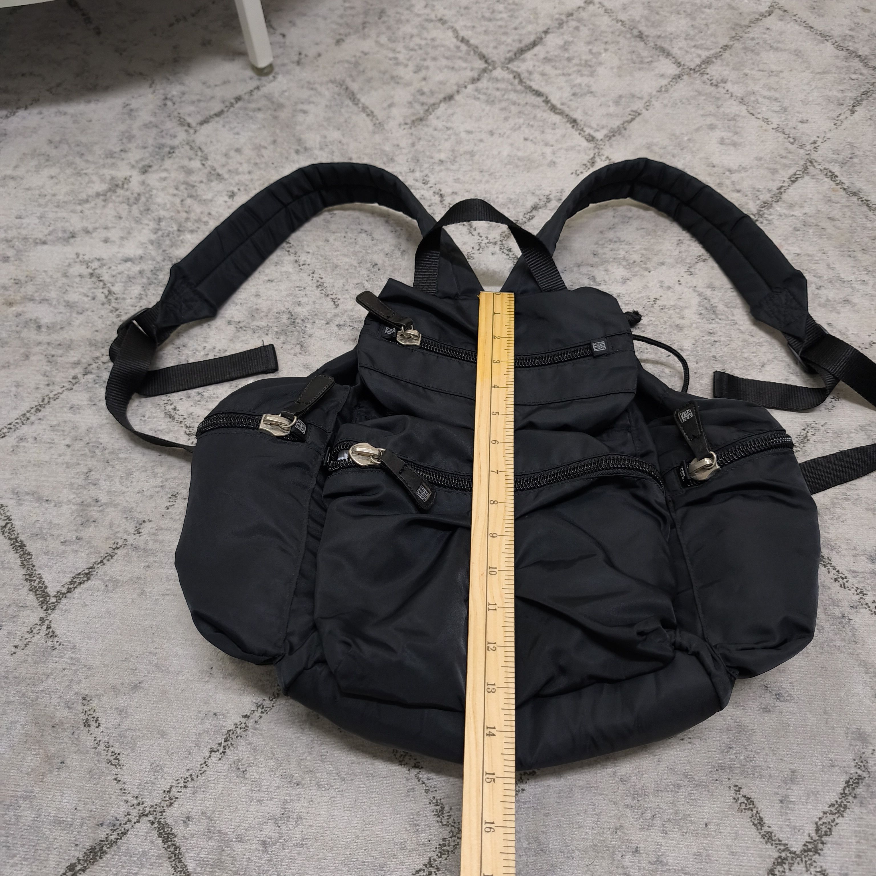 Yohji Yamamoto WXYZ Work Shop by Yohji Yamamoto Gothic Tactical Backpack Size ONE SIZE - 16 Thumbnail