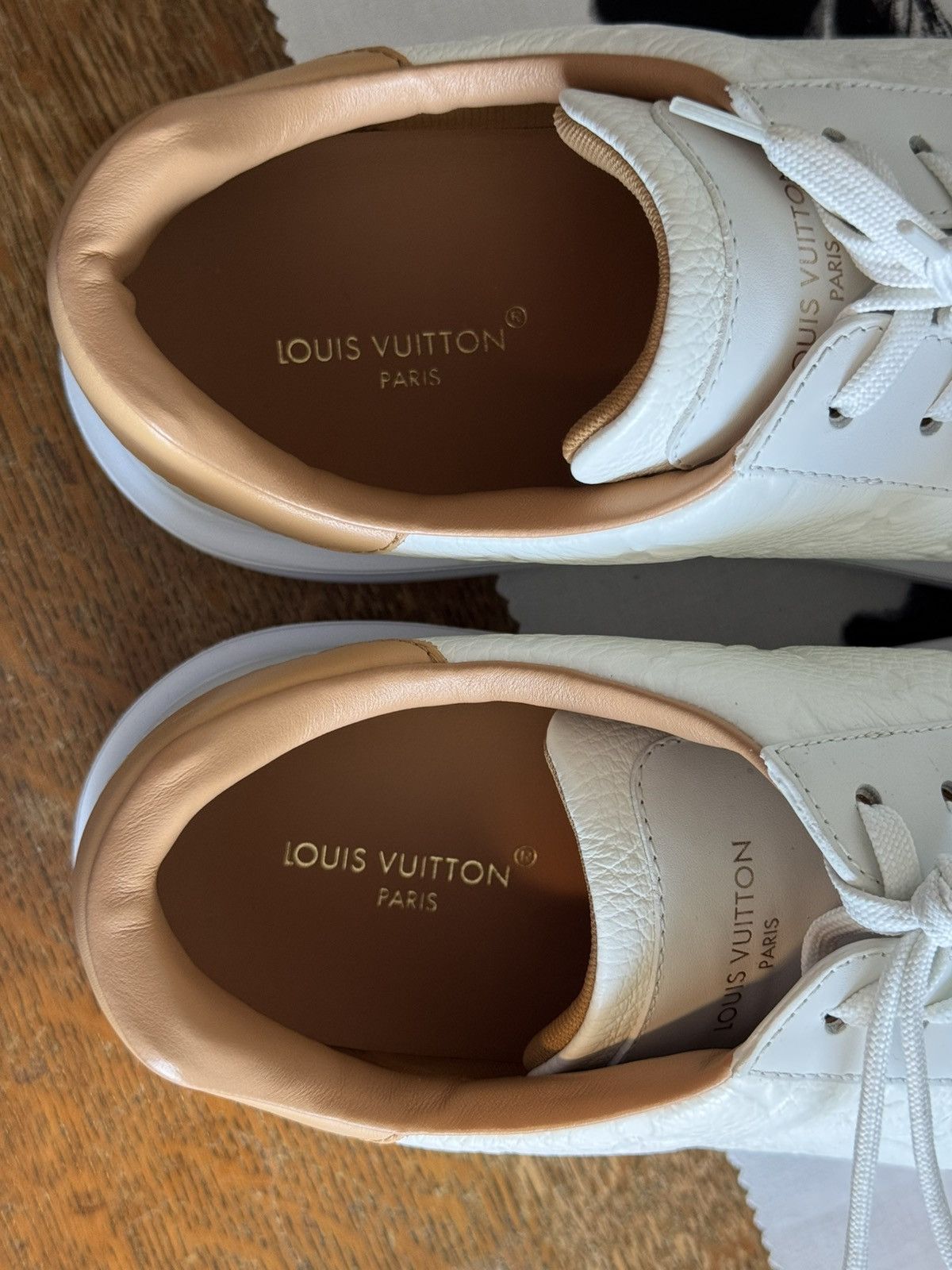 Louis Vuitton Louis Vuitton Luxembourg Monogram Sneakers | White | US 10 Size US 10 / EU 43 - 6 Thumbnail