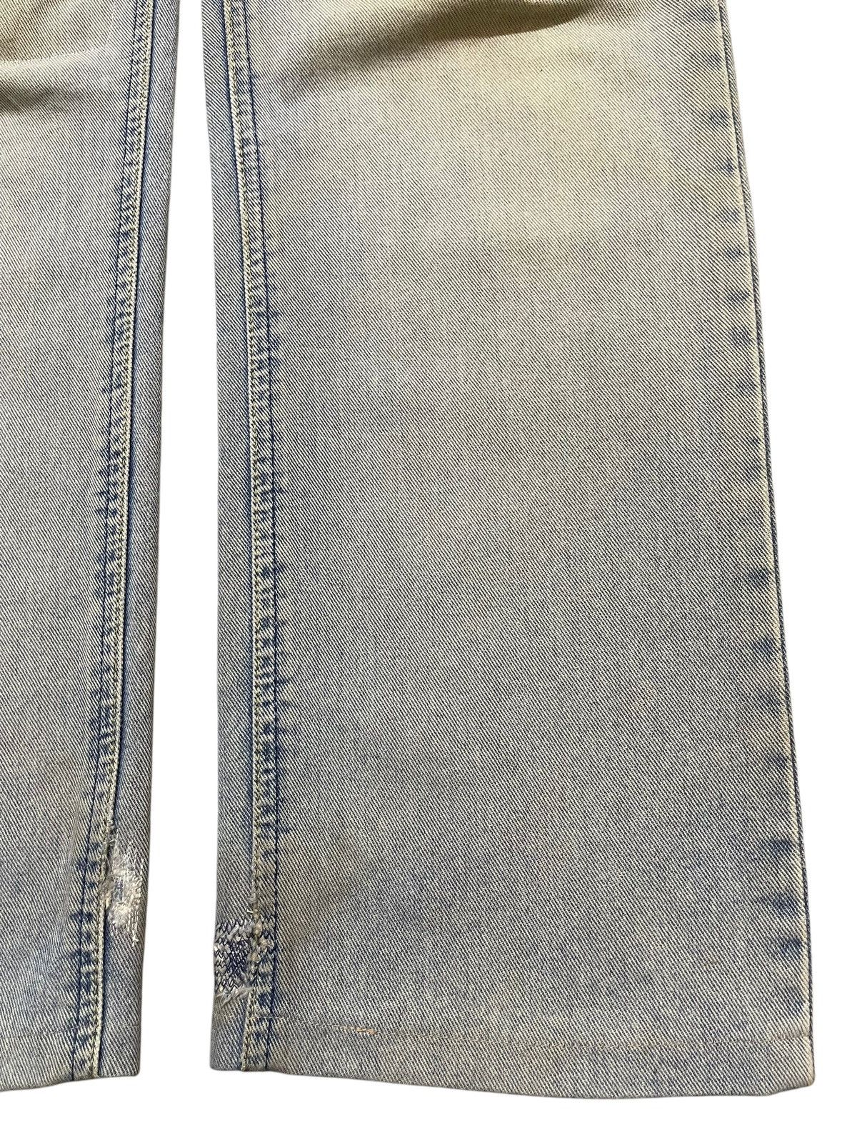 Lee Vintage 90s Lee Faded Wash Distressed Style Loose Jeans Size US 30 / EU 46 - 8 Thumbnail