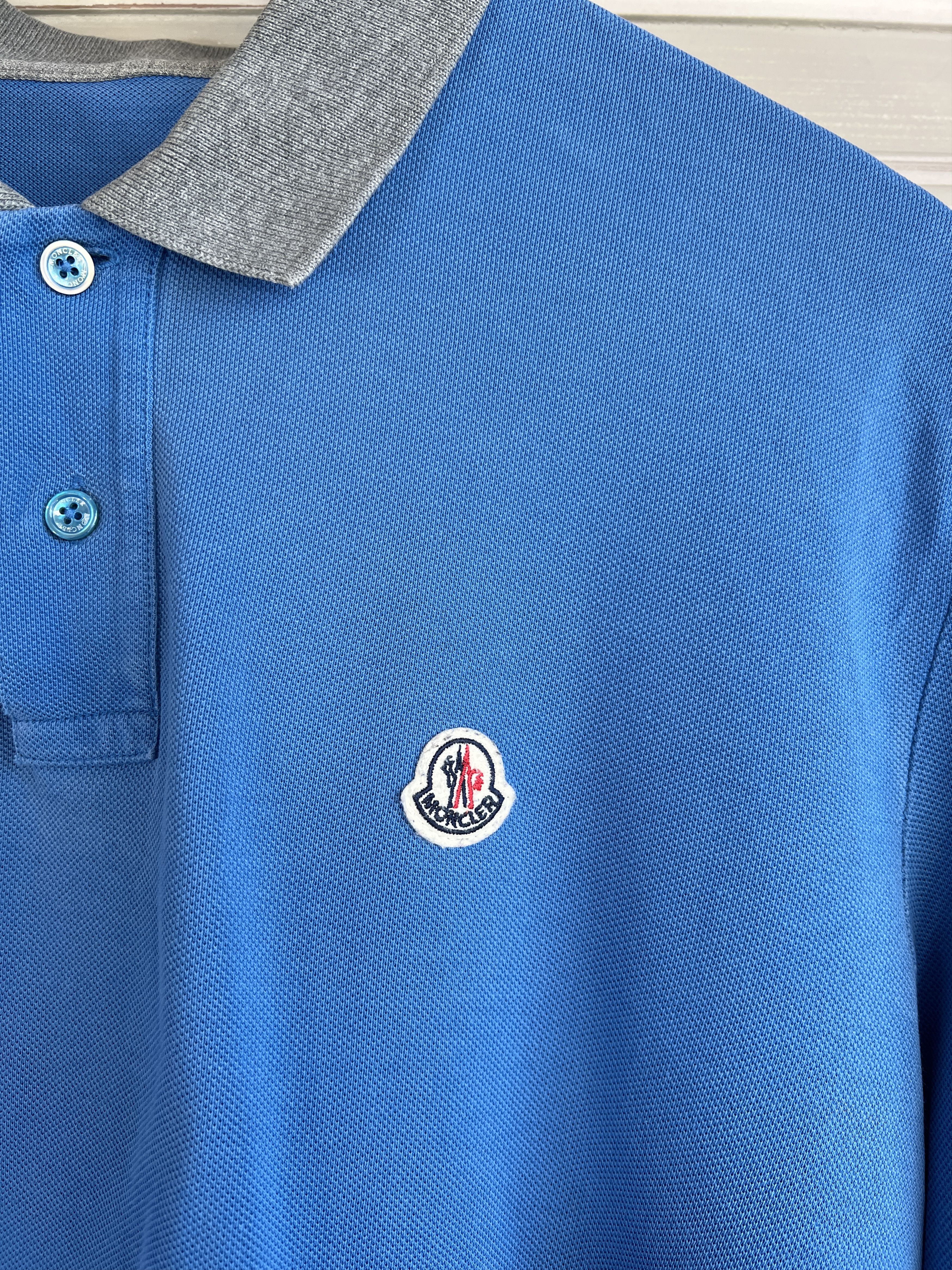 Moncler MONCLER LONGSLEEVE BLUE Size US M / EU 48-50 / 2 - 4 Thumbnail