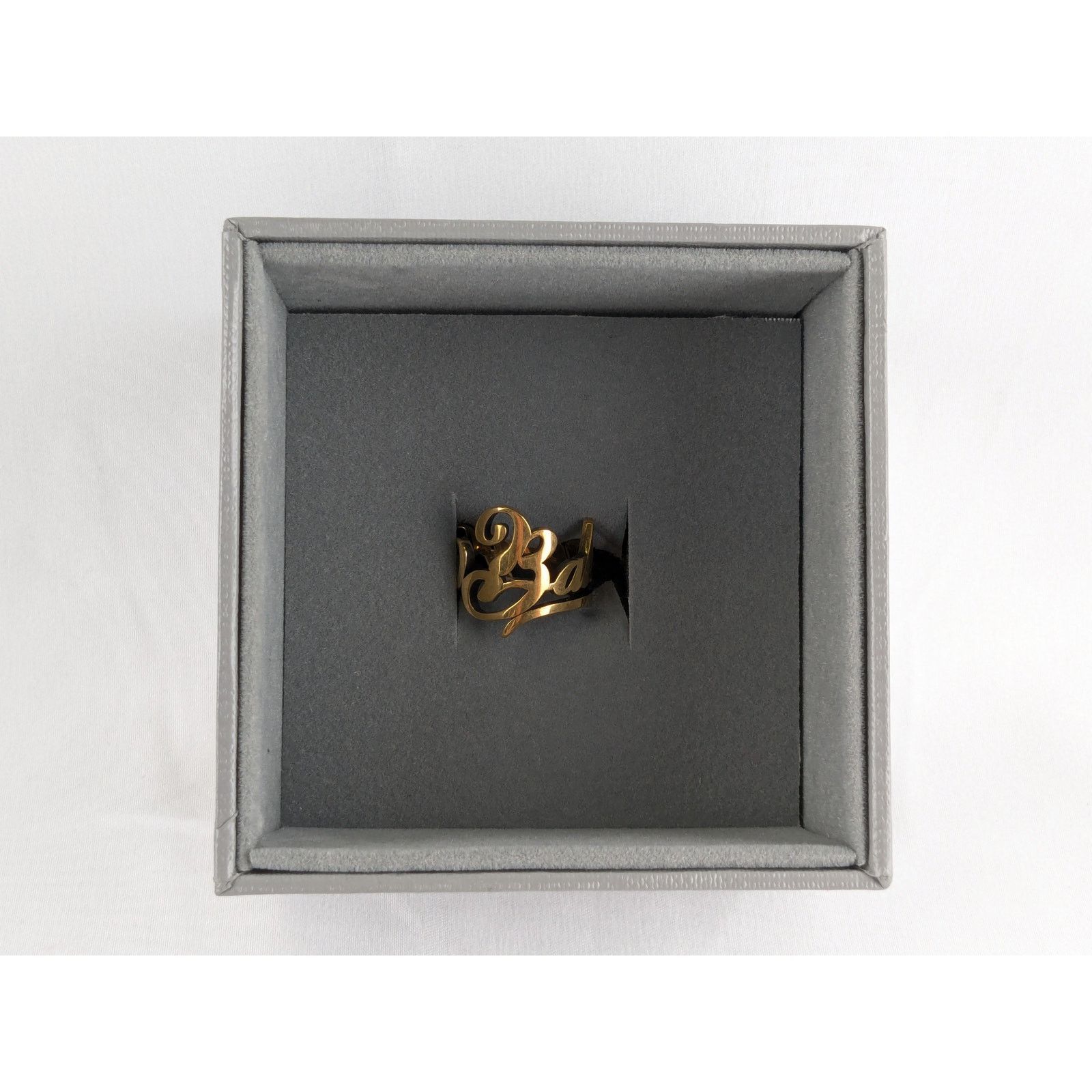 Balenciaga o1rshd1 Size: 54 / Dup / Ring in Golden Size ONE SIZE - 3 Thumbnail