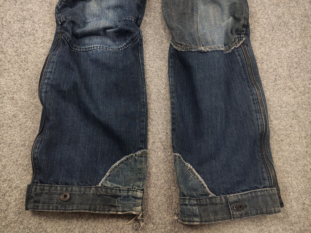 G-Star Rare Vintage G Star Raw Concept elwood Y2K Baggy Zip Jeans Size US 32 / EU 48 - 5 Thumbnail